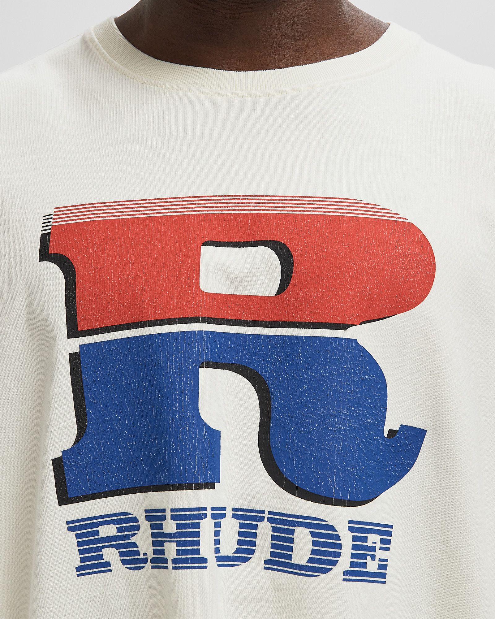 SPLIT PETROL LOGO LS TEE