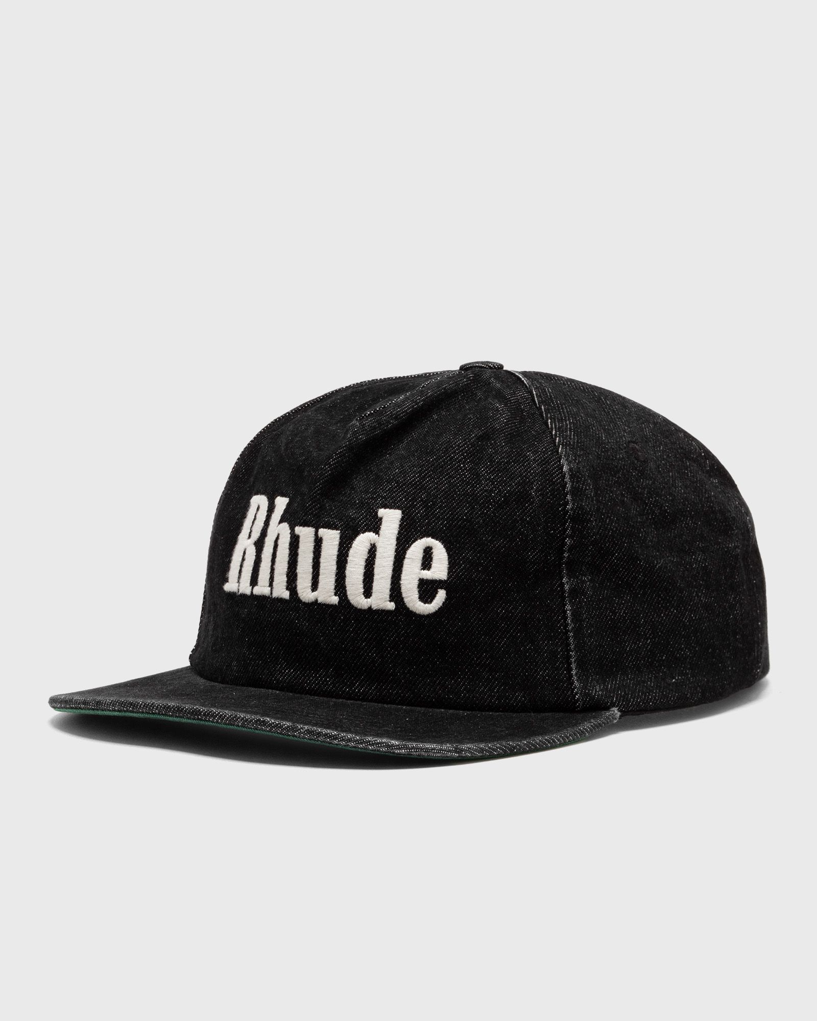 Rhude - denim logo hat men caps black in größe:one size