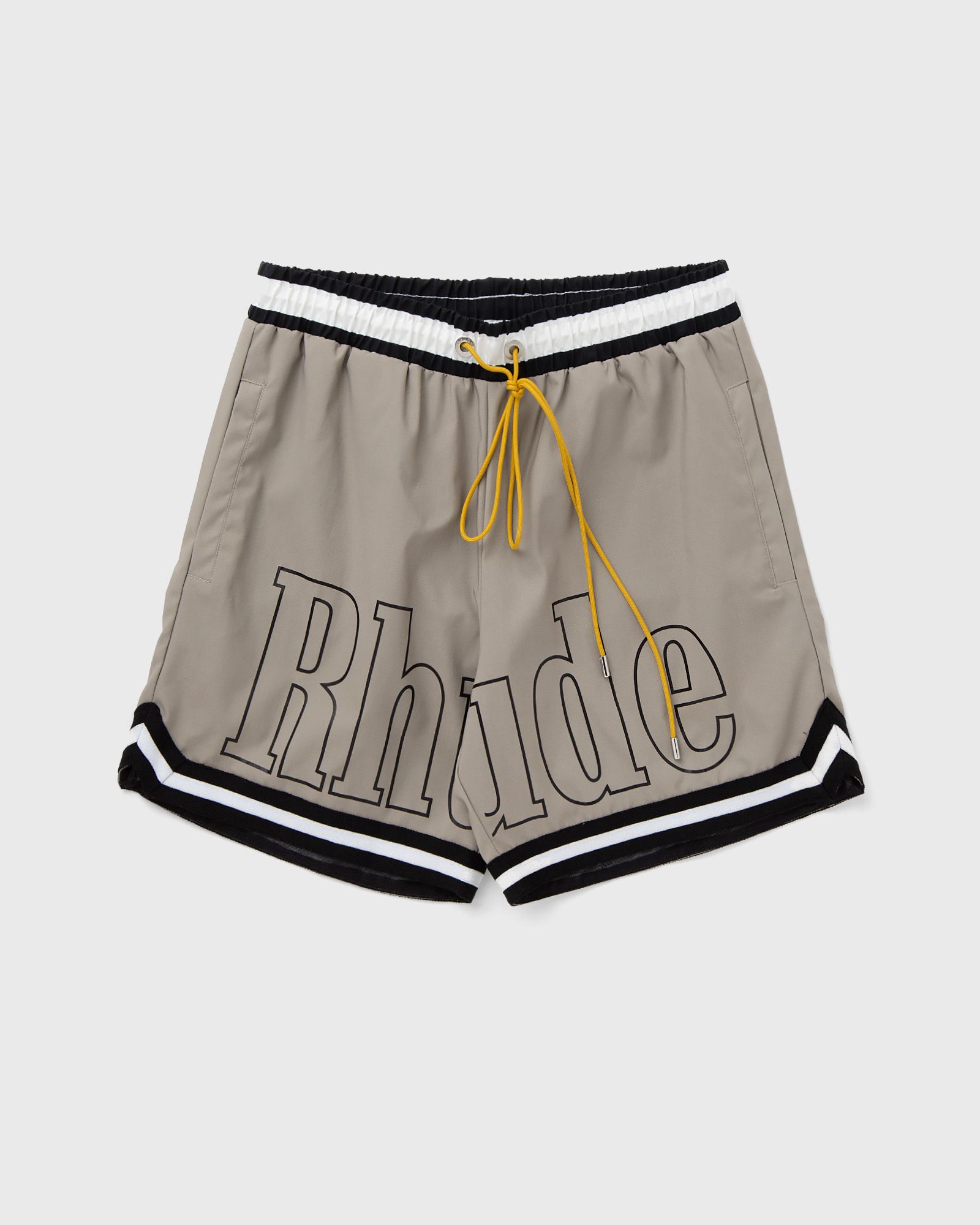 Rhude - basketball swim short men swimwear|casual shorts beige in größe:xl