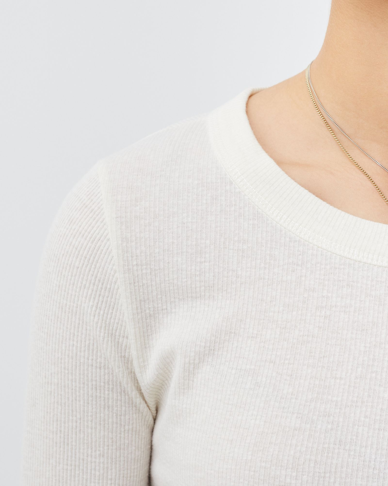 WMNS T-SHIRT ML COL BATEAU P2