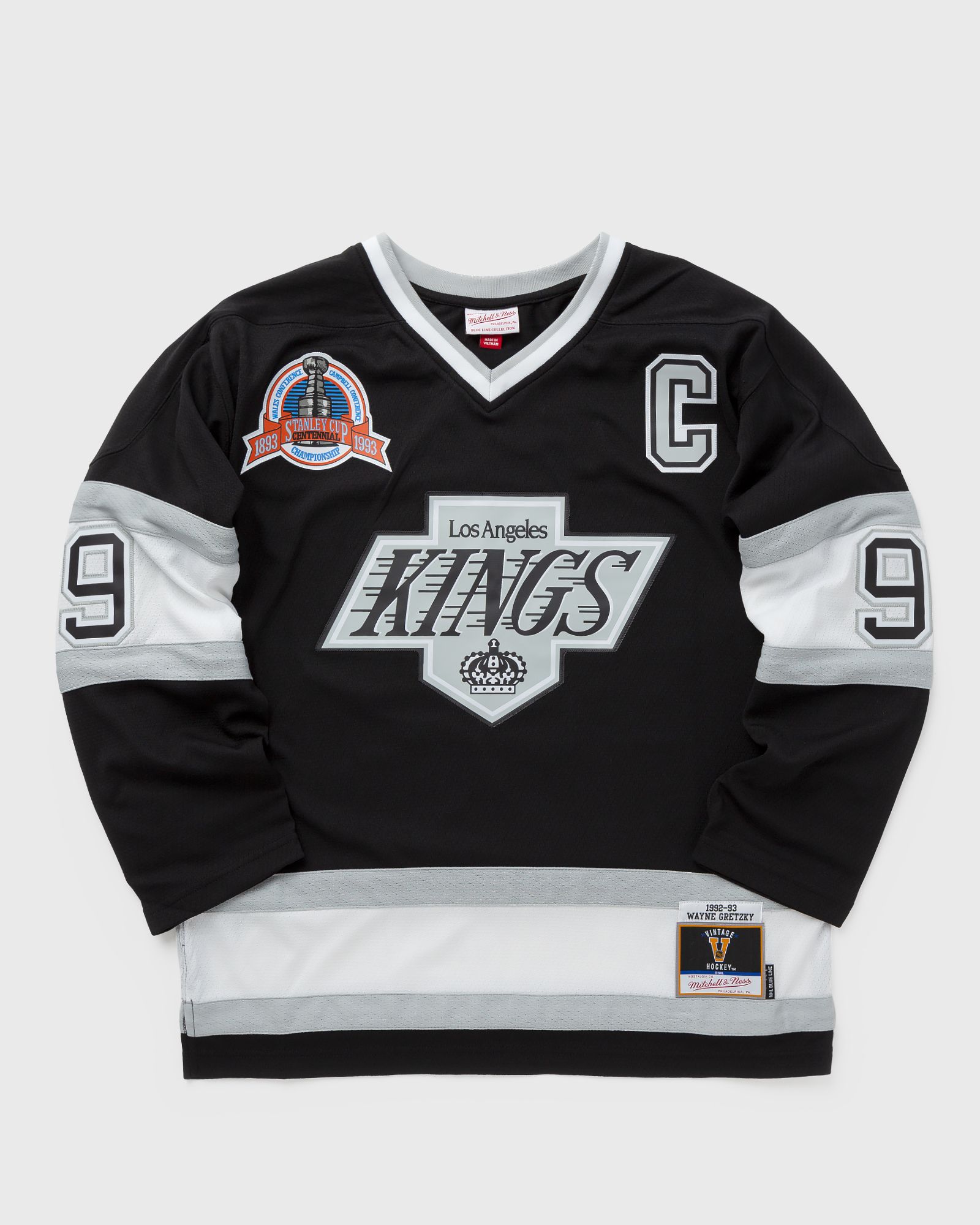 NHL BLUE LINE JERSEY LOS ANGELES KINGS 1992-93 WAYNE GRETZKY #99