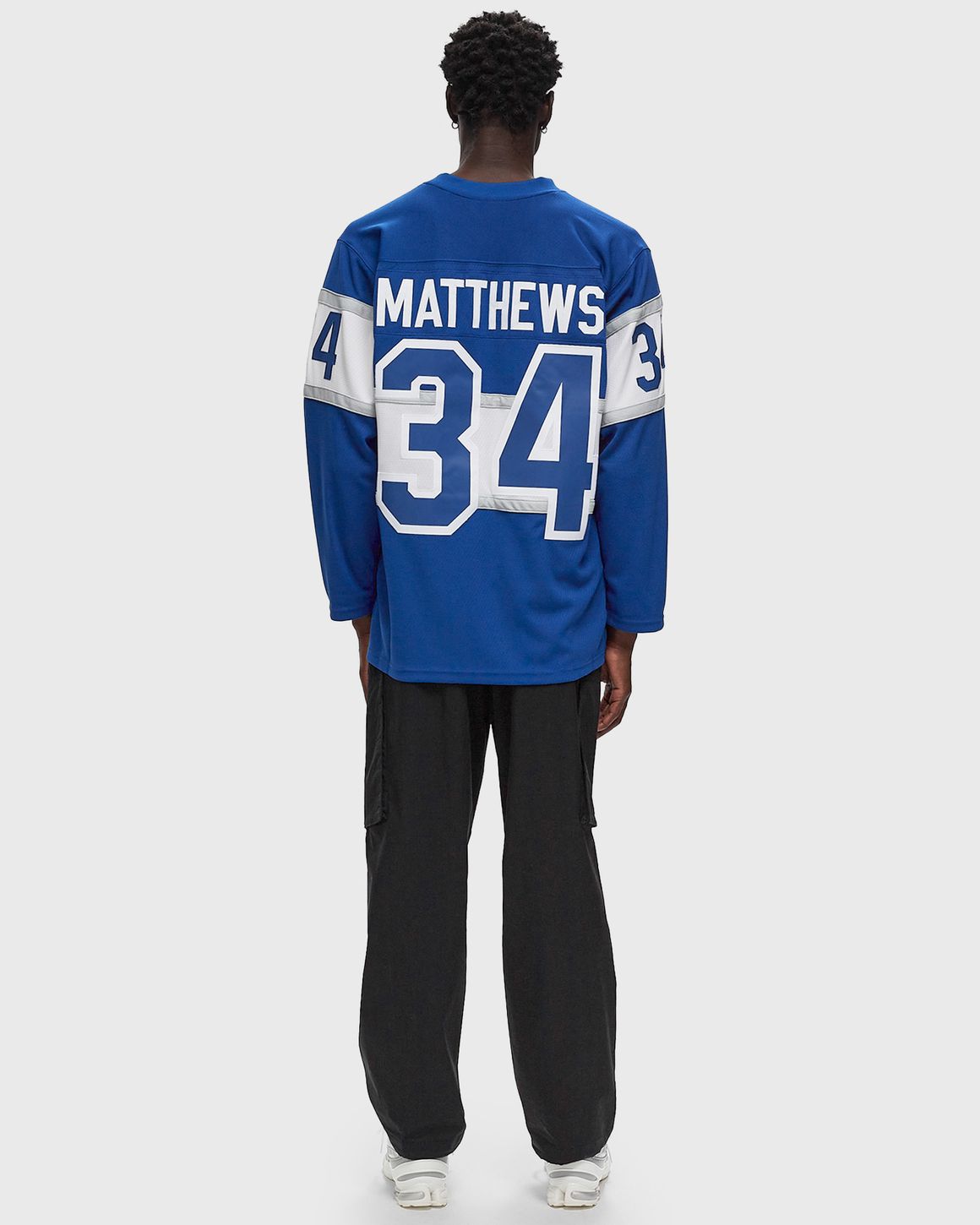 Mitchell Ness NHL CENTENNIAL CLASSIC JERSEY TORONTO MAPLE LEAFS 2017 AUSTON MATTHEWS 34 Blue BSTN Store