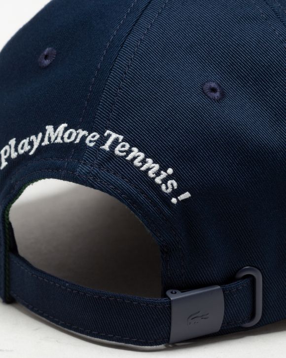 Lacoste & Sporty & Rich ネイビーキャップ Lacoste x Sporty & Rich Branded Cap - Hats - New In 2025