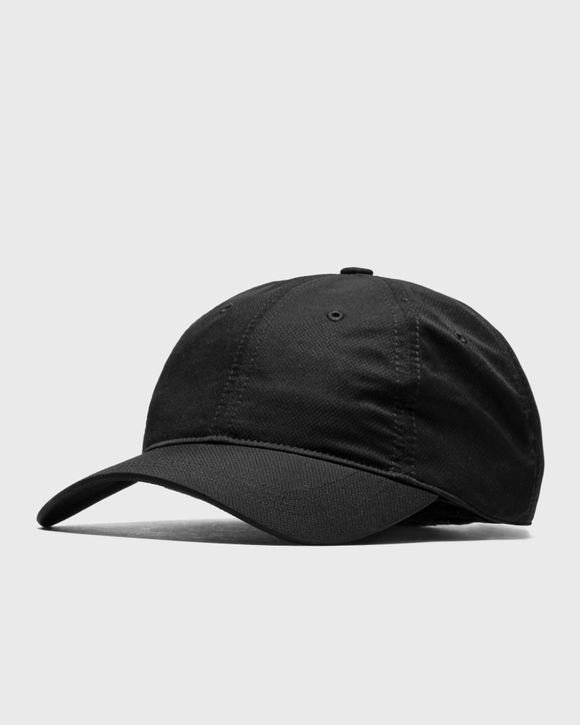 Casquette Lacoste SPORT en coton uni avec empiècement mesh Noir