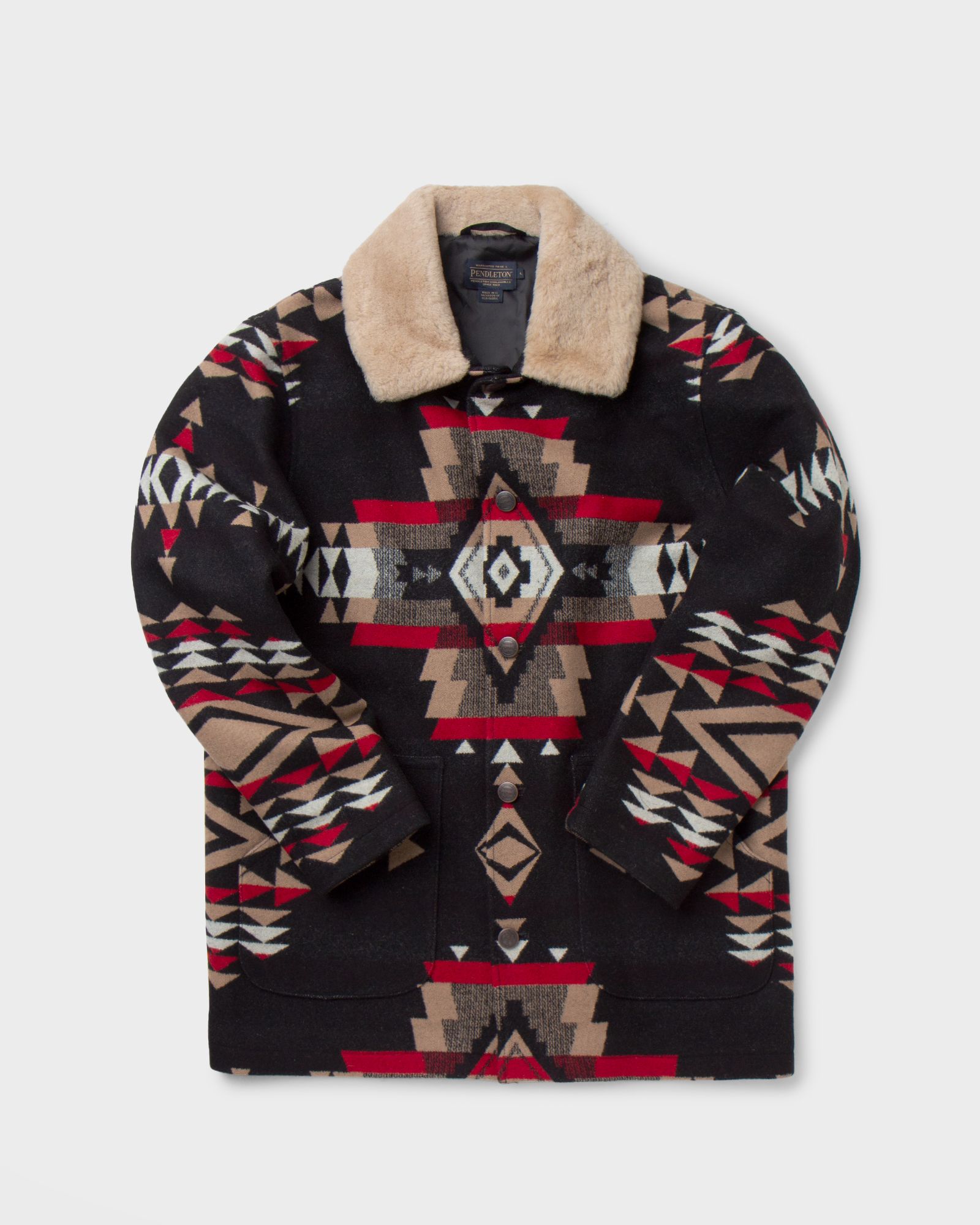 Brownsville Shearling Collar Coat - Rock Point