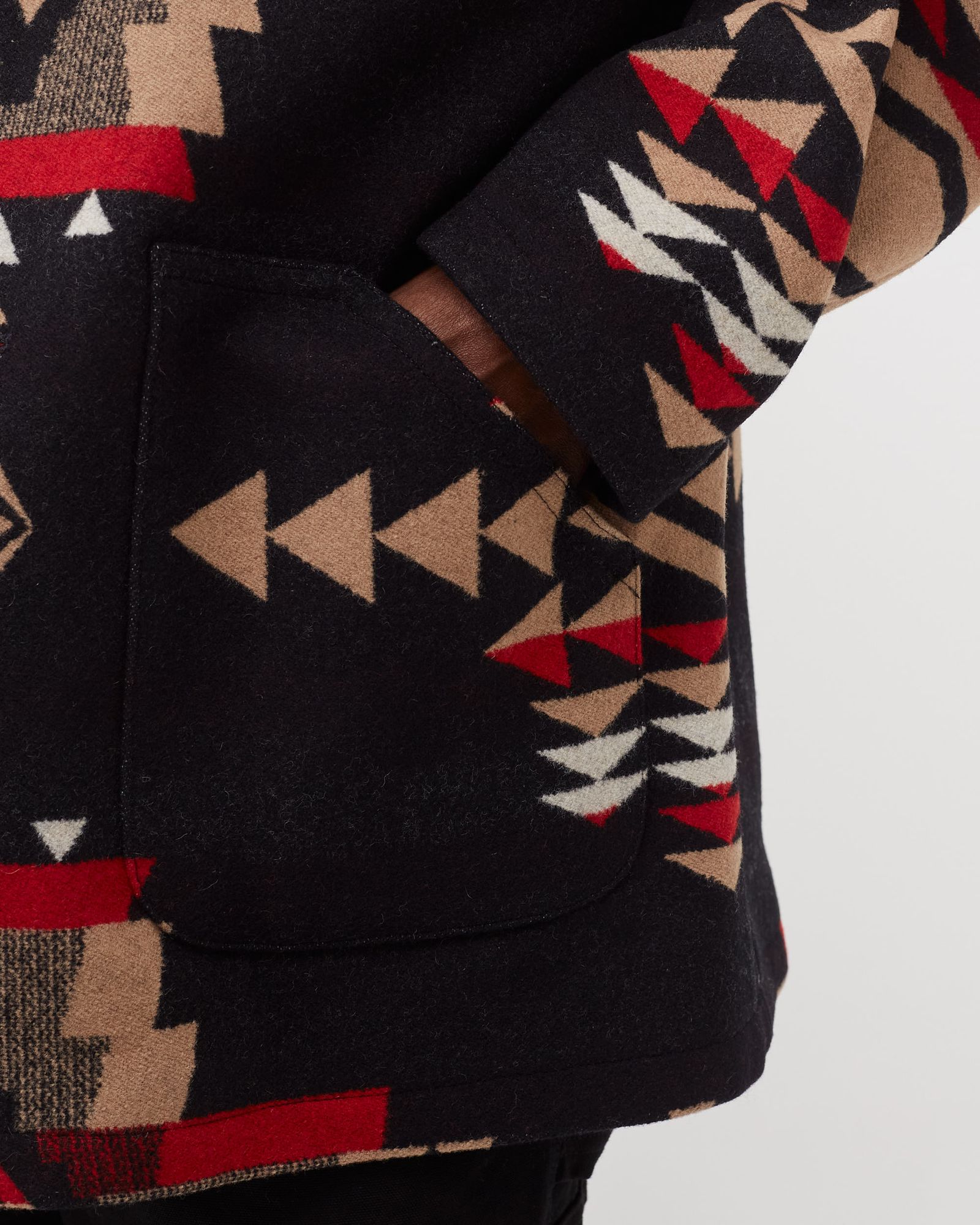 Brownsville Shearling Collar Coat - Rock Point