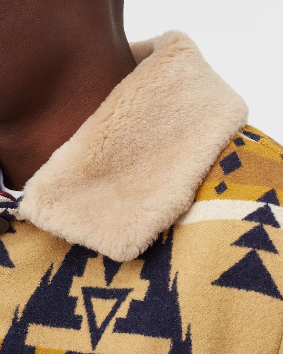 Brownsville Shearling Collar Coat - Thomas Kay