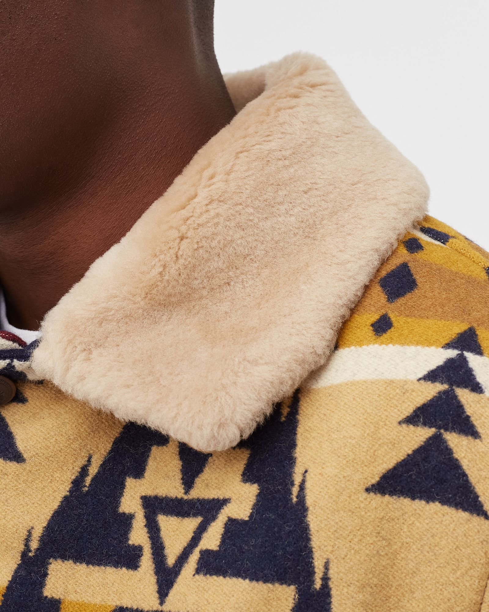 Brownsville Shearling Collar Coat - Thomas Kay