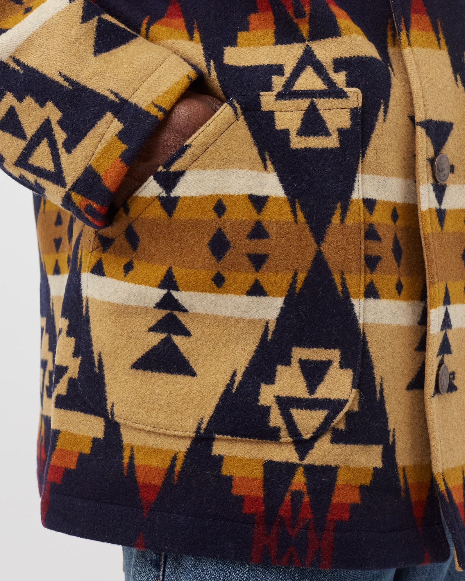 Brownsville Shearling Collar Coat - Thomas Kay