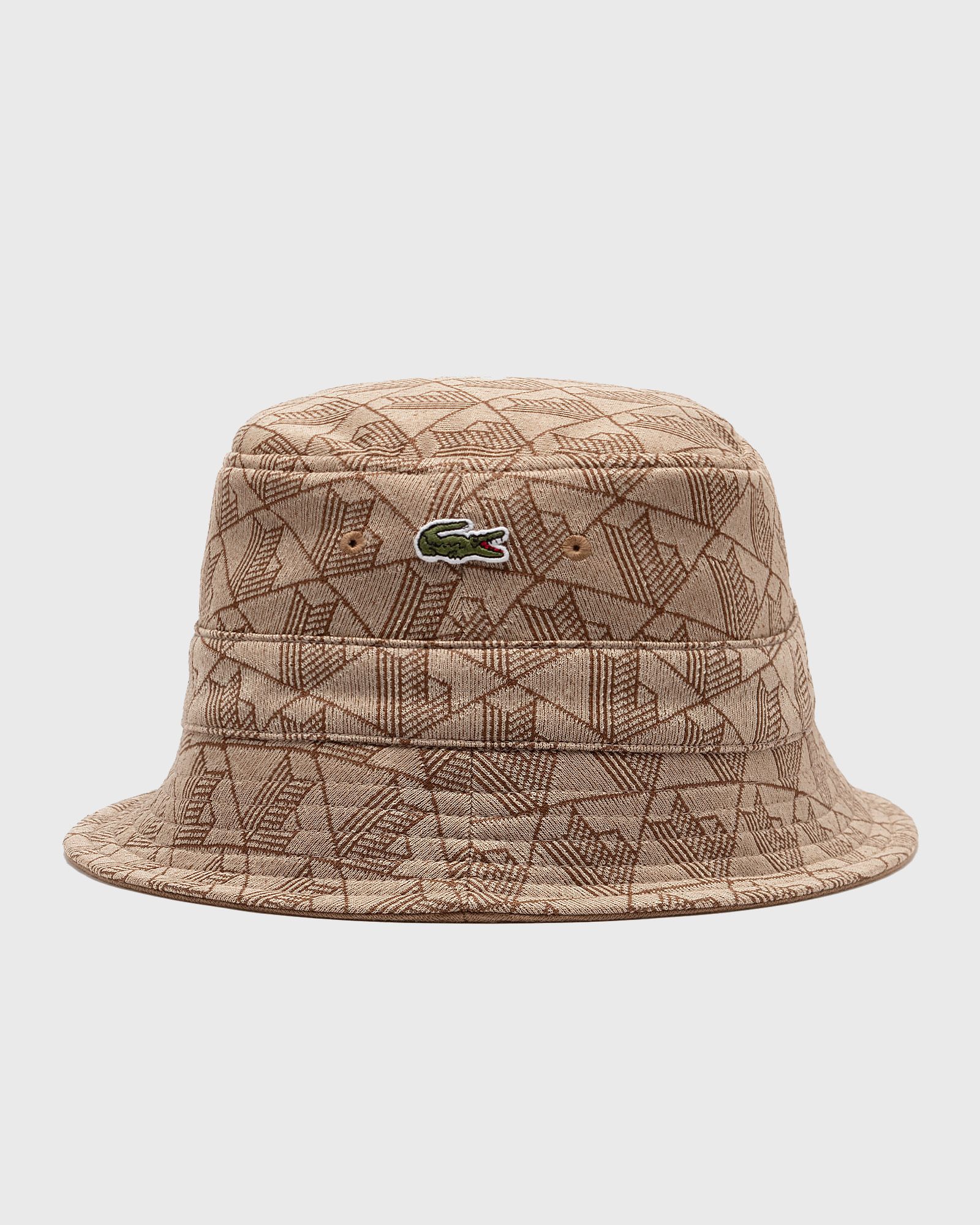 REVERSIBLE MONOGRAM JACQUARD BUCKET HAT
