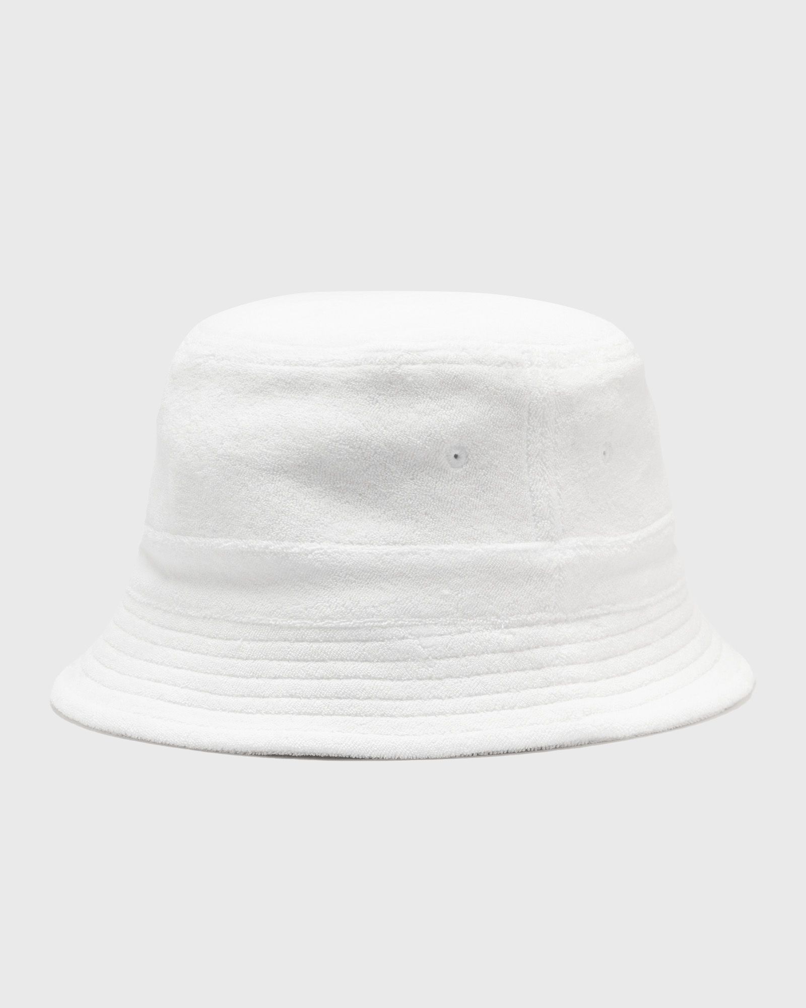 LOGO STRIPE TERRY BUCKET HAT