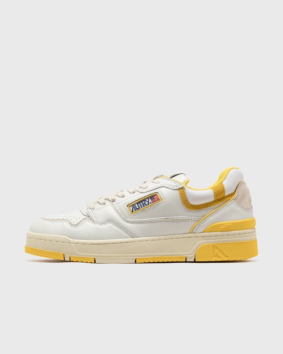 Autry Action Shoes CLC LOW White Yellow BSTN Store