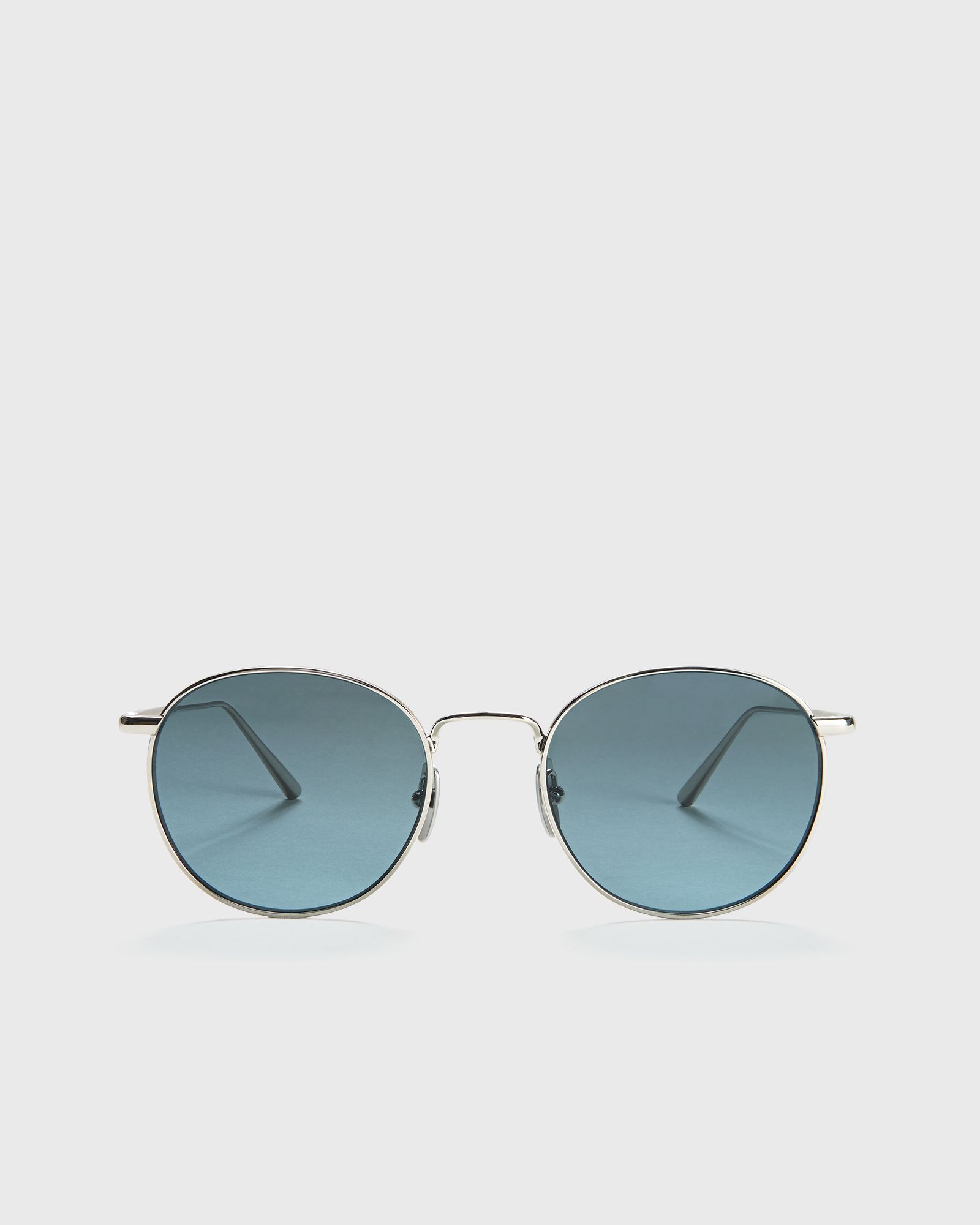 ROUND BLUE P SUNGLASSES