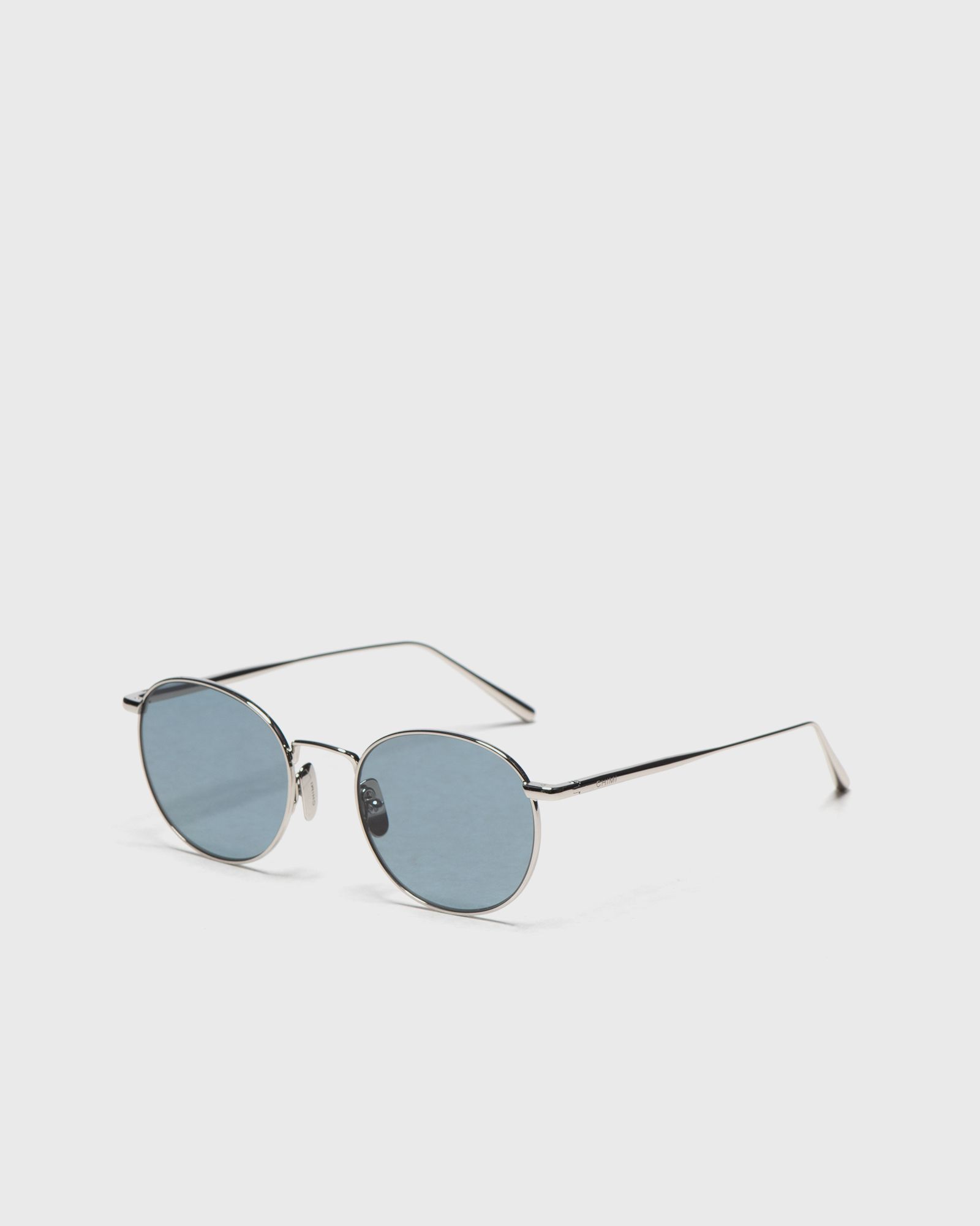 ROUND BLUE P SUNGLASSES