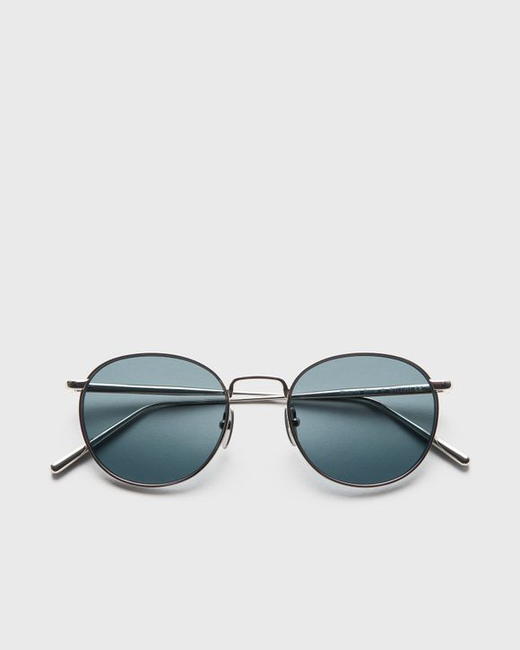 ROUND BLUE P SUNGLASSES