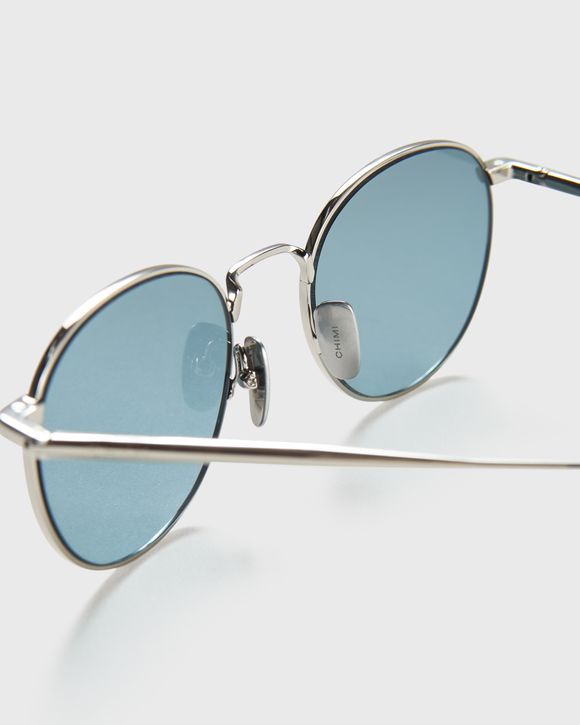ROUND BLUE P SUNGLASSES