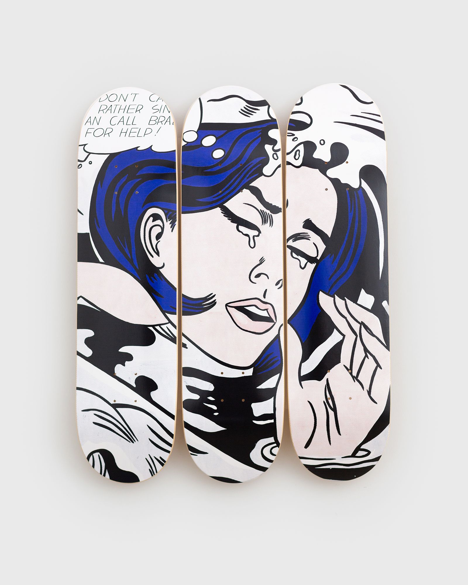 Roy LICHTENSTEIN DROWNING GIRL