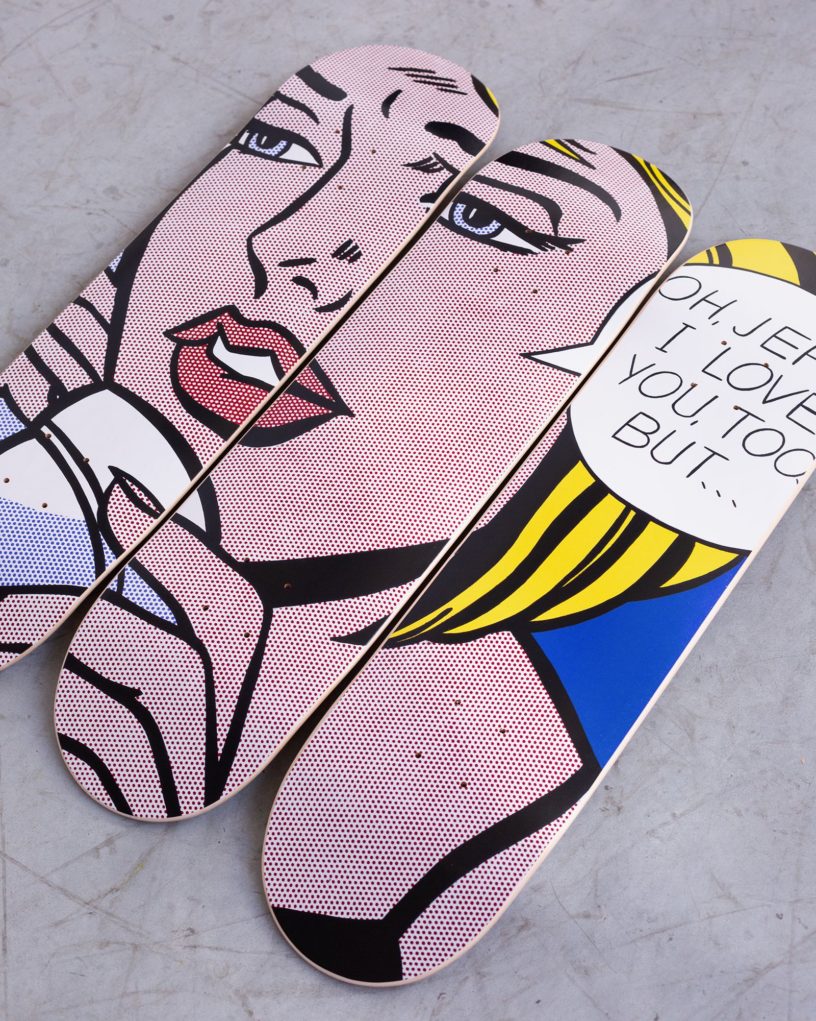 Roy LICHTENSTEIN OH, JEFF... I LOVE YOU, TOO... BUT...