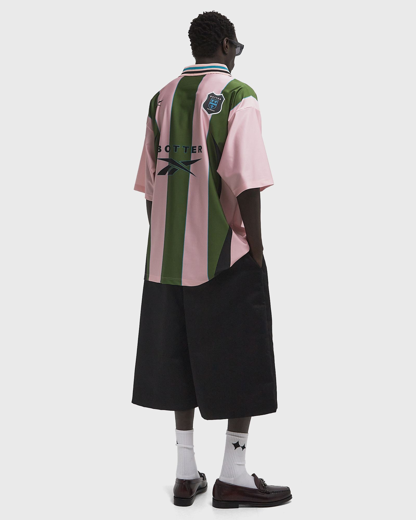 REVERSE SOCCER TEE STRIPED