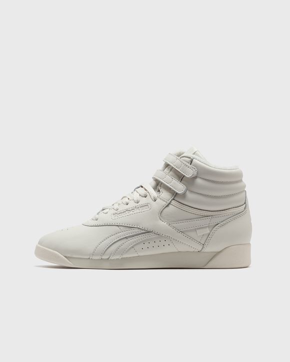 Reebok freestyle deals hi beige