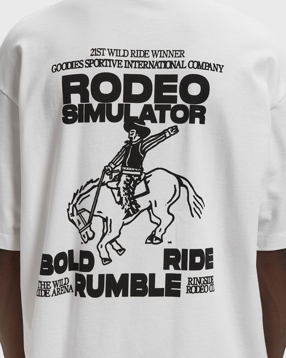 RODEO SIMULATOR WHITE TEE