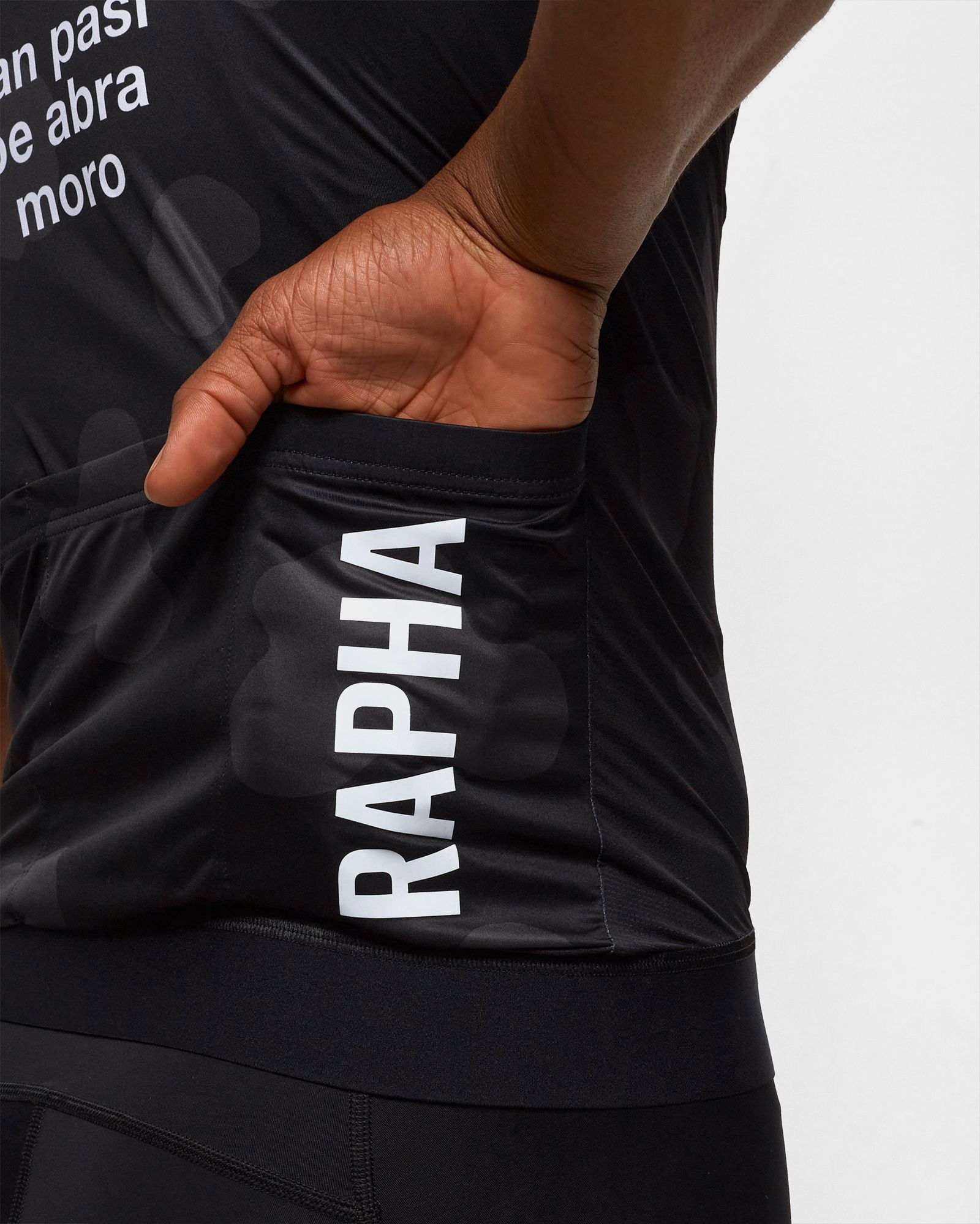 ウェア Rapha+Patta Men's ProTeam TrainingJersey Patta x Rapha Men's Pro Team Training Jersey (Black/Stone