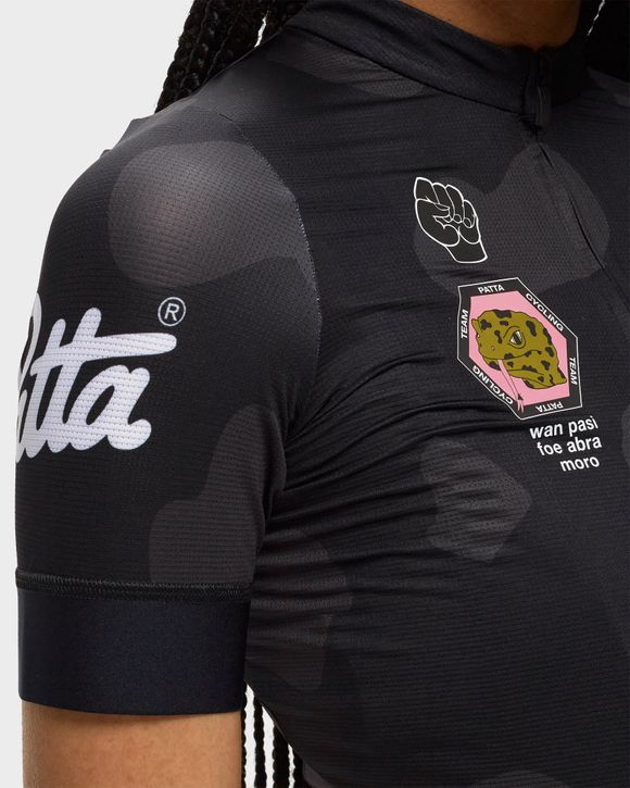 ウェア Rapha+Patta Men's ProTeam TrainingJersey Patta x Rapha Men's Pro Team Training Jersey (Black/Stone