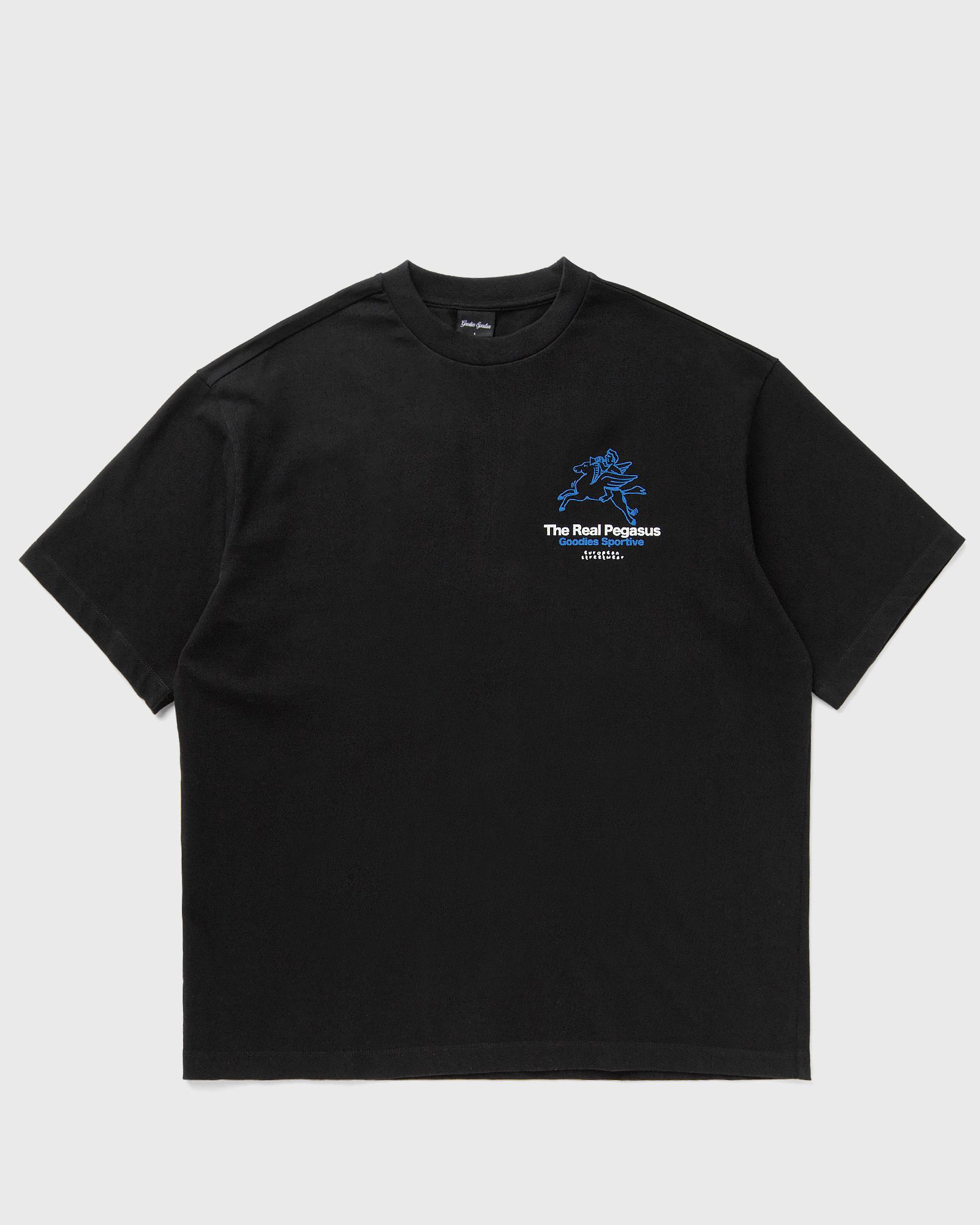 REAL PEGASUS BLACK TEE