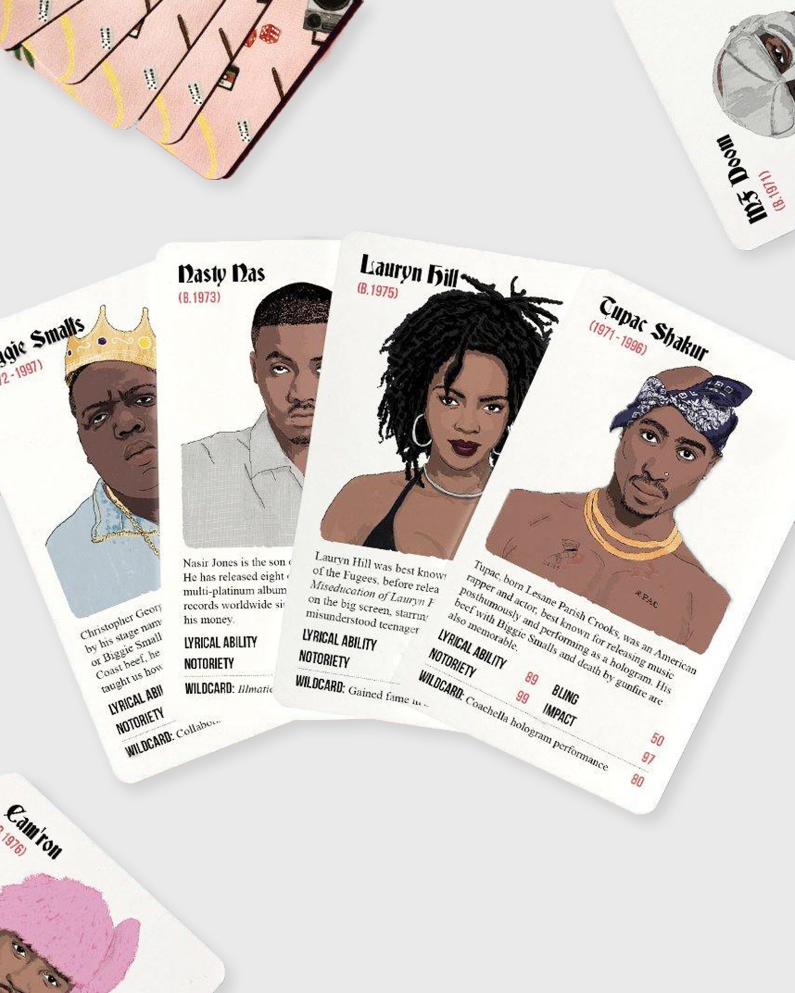 RAPPER STACKS 90S EDITION: CARD GAME