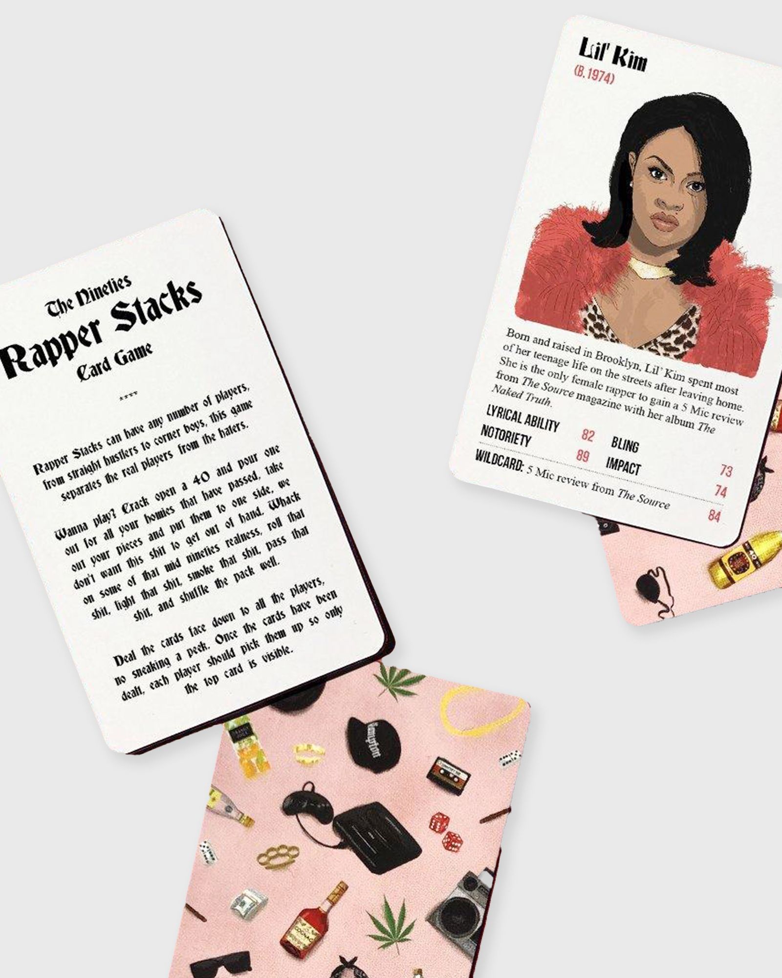 RAPPER STACKS 90S EDITION: CARD GAME