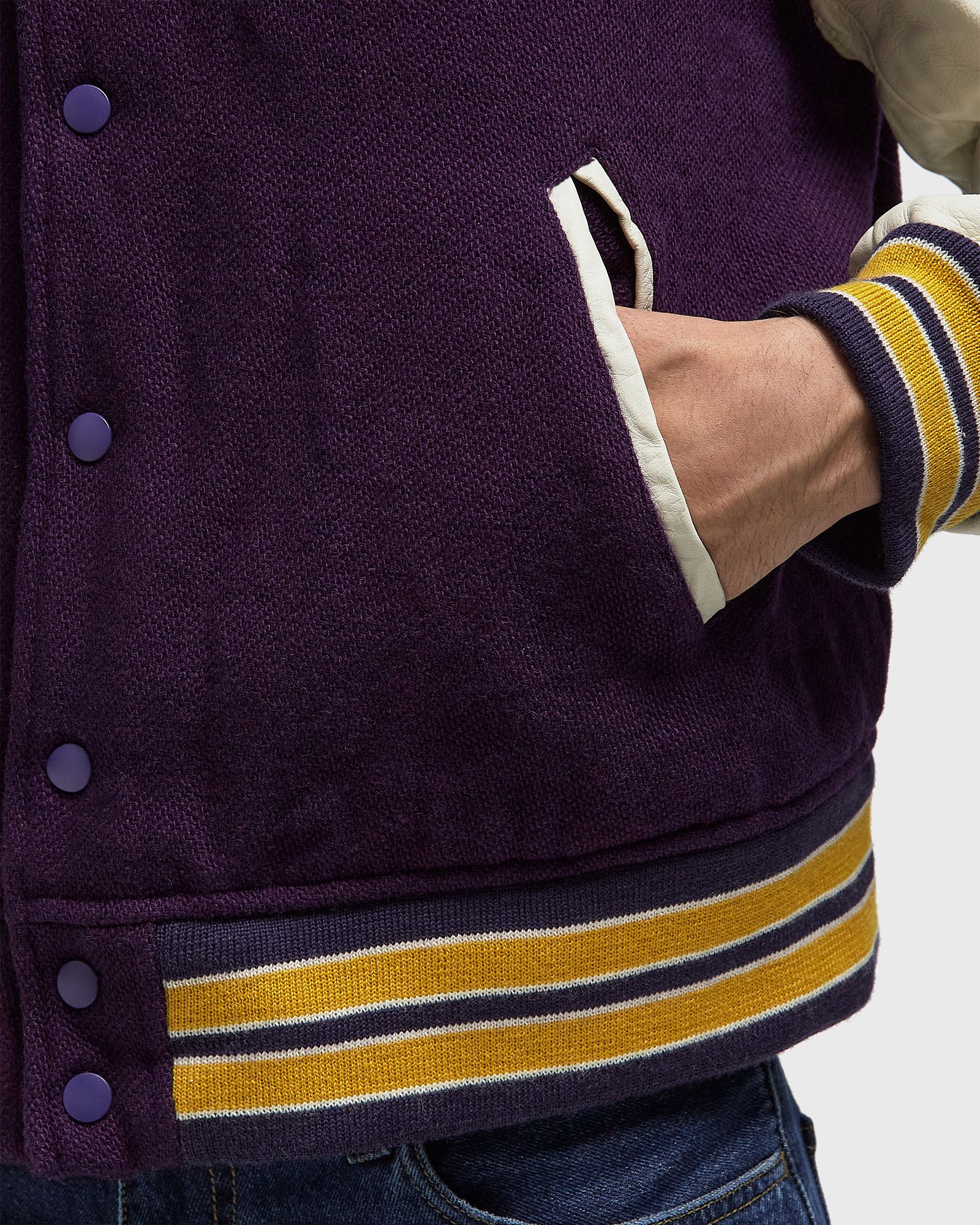 Lettered Jacket - Wool Melton