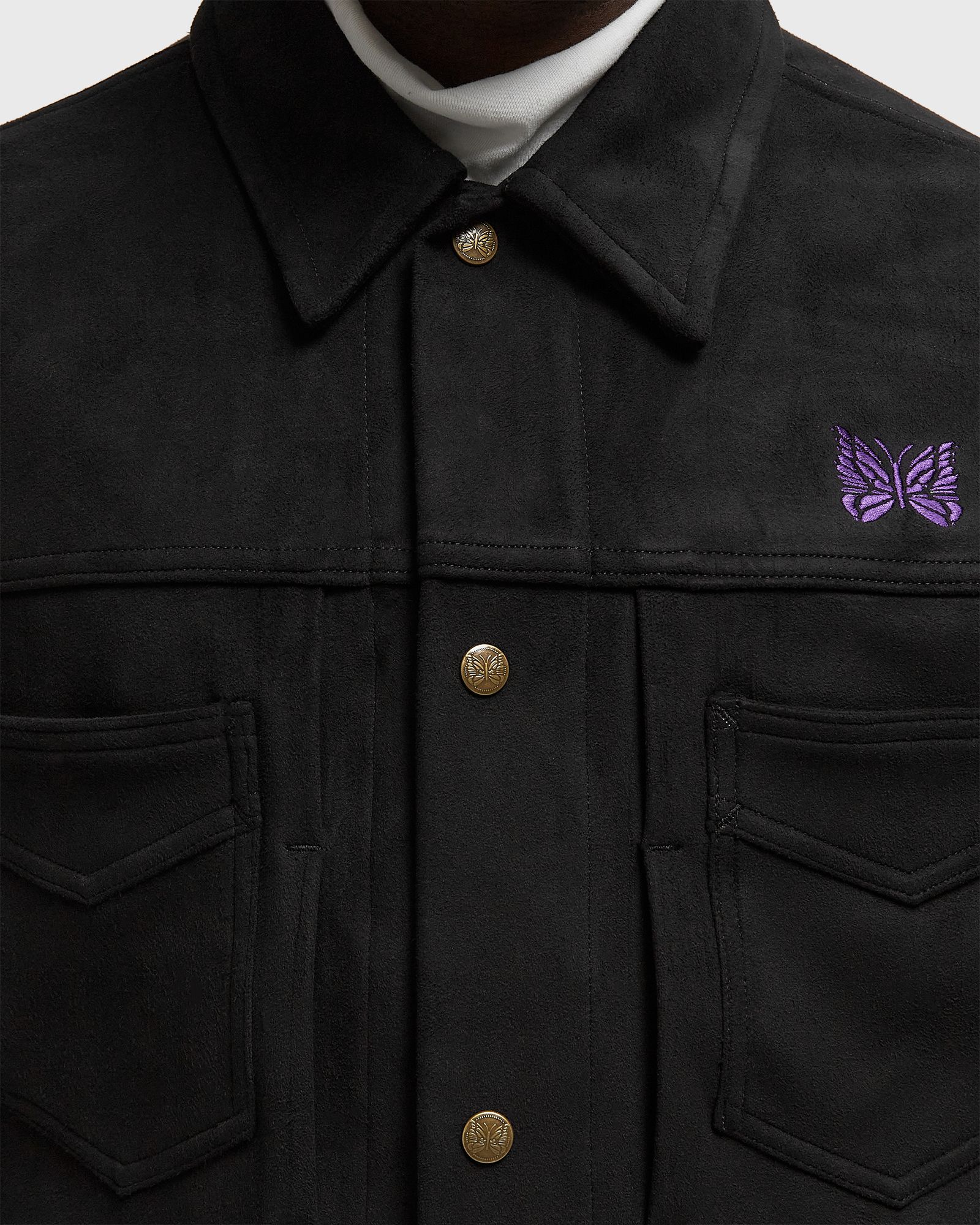 Penny Jean Jacket - Synthetic Suede