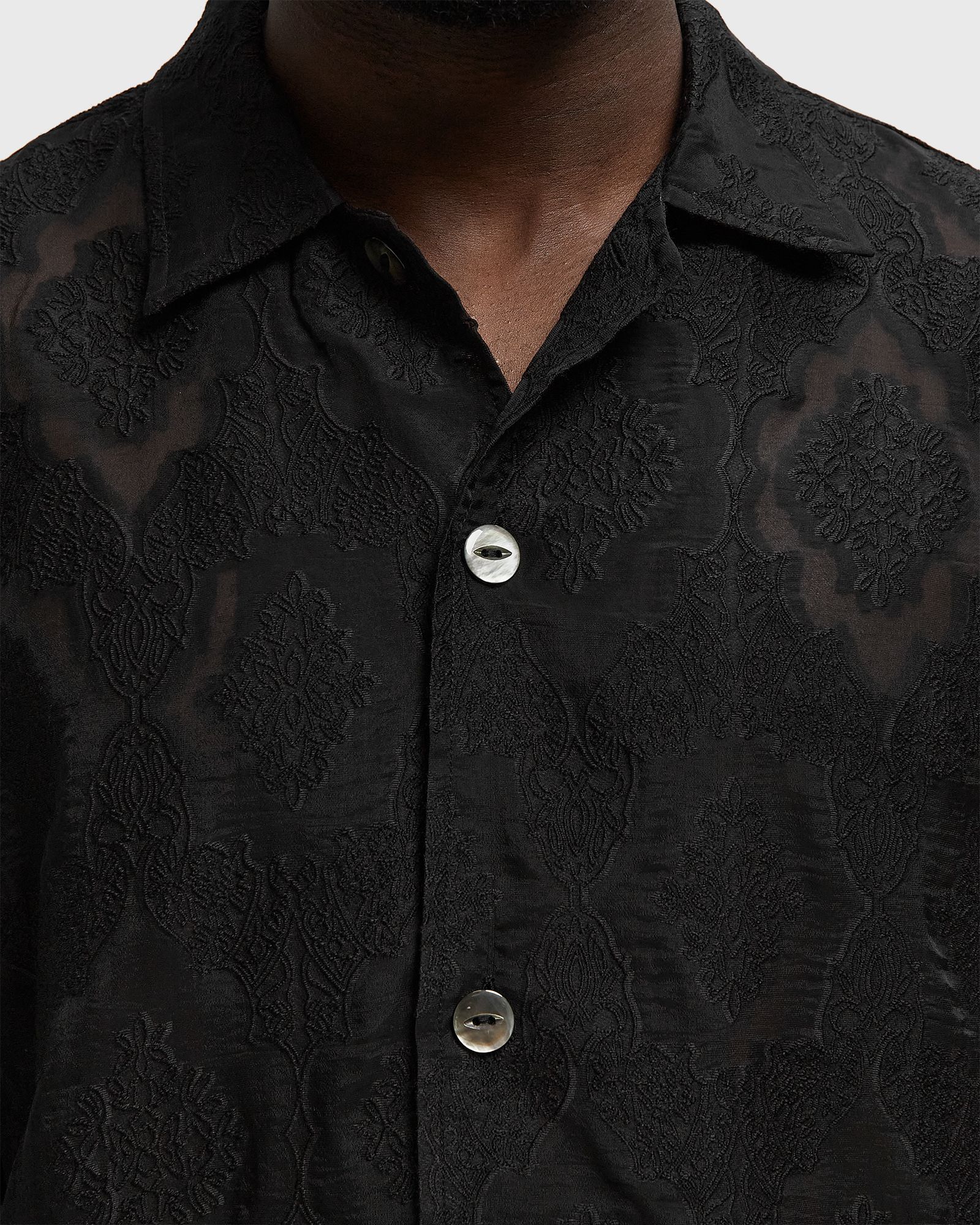 Cabana Shirt - Victorian Sheer