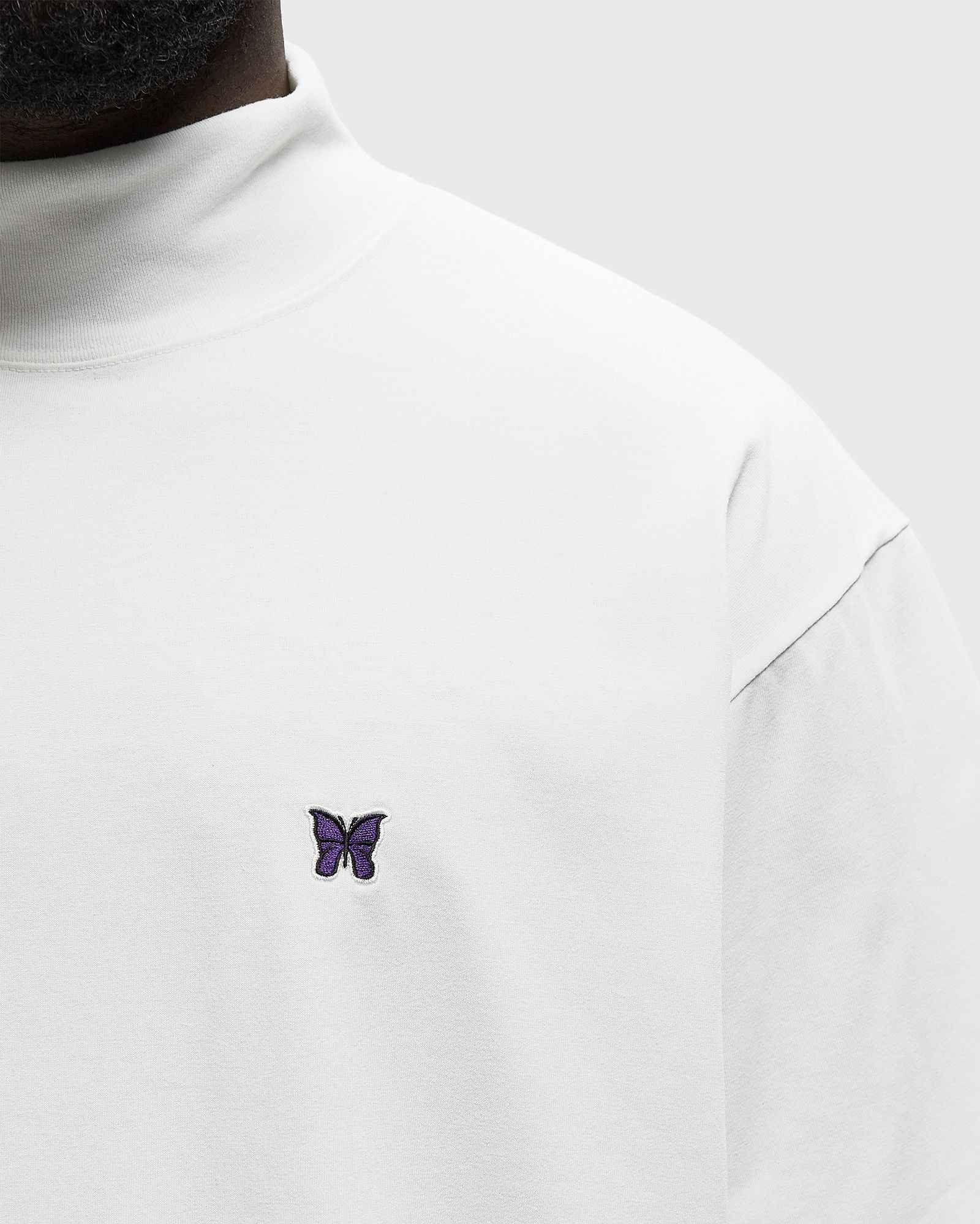 S/S Mock Neck Tee - Poly Jersey