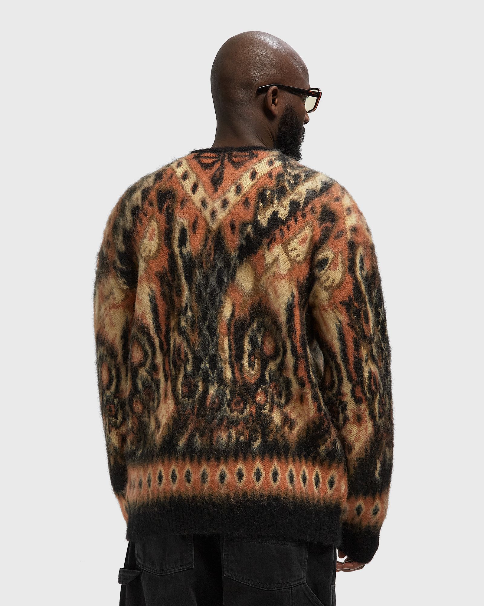 Mohair Cardigan - Paisley