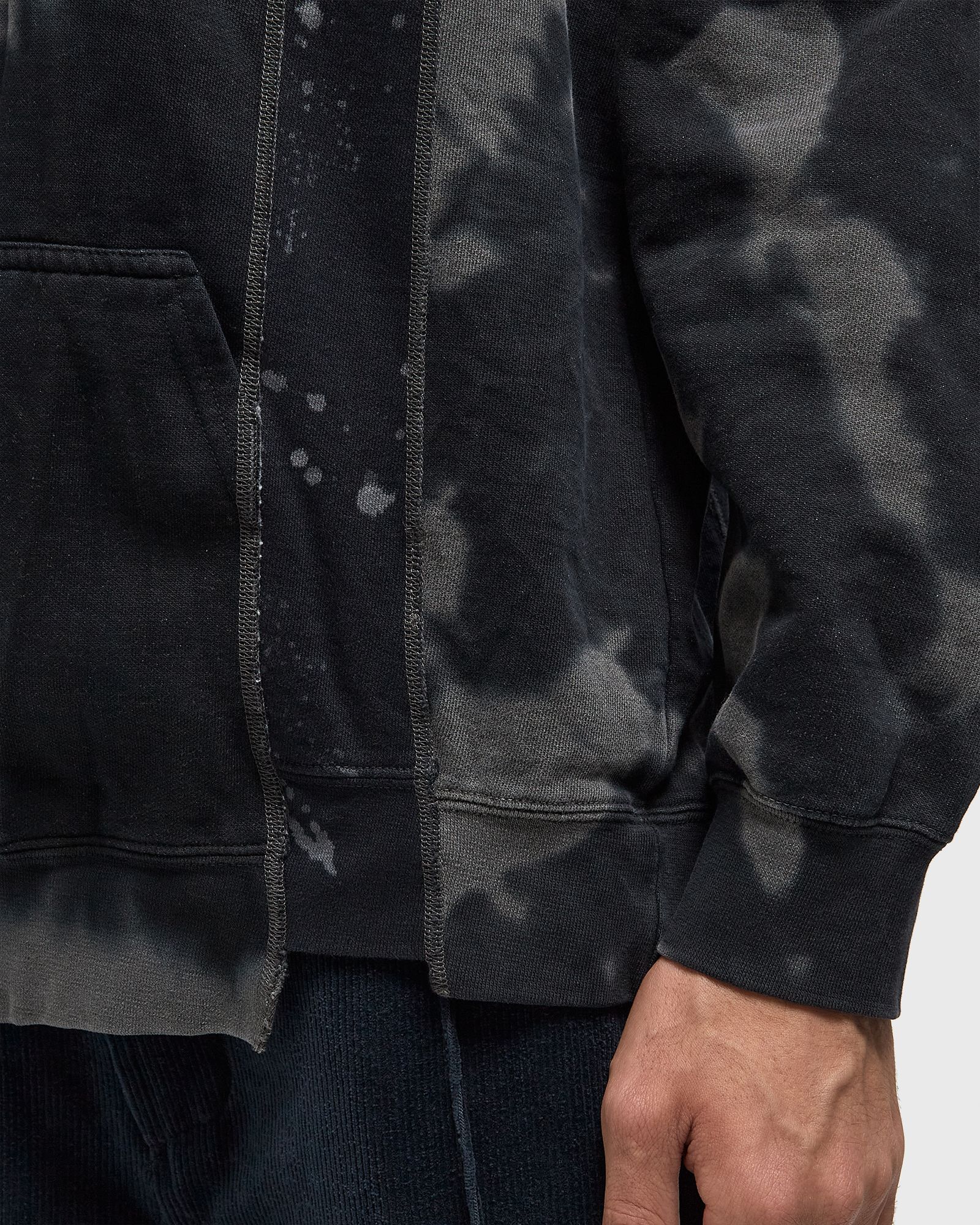 Rebuild by Needles  5 Cut Hoody - Mishmash