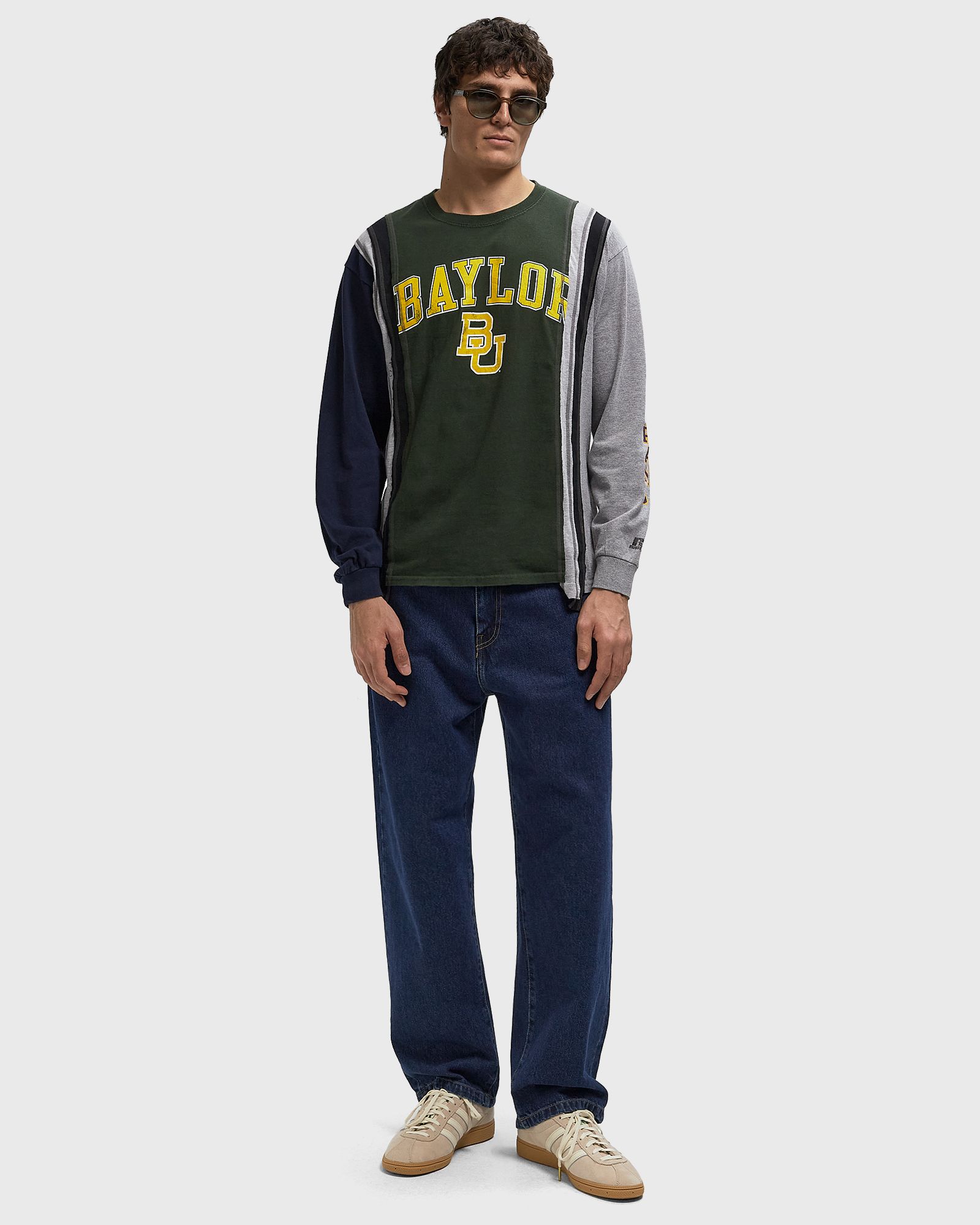 Rebuild by Needles  7 Cut L/S Tee - College