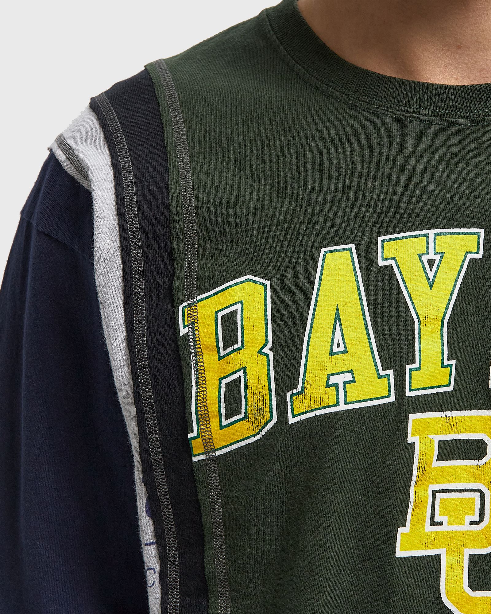 Rebuild by Needles  7 Cut L/S Tee - College