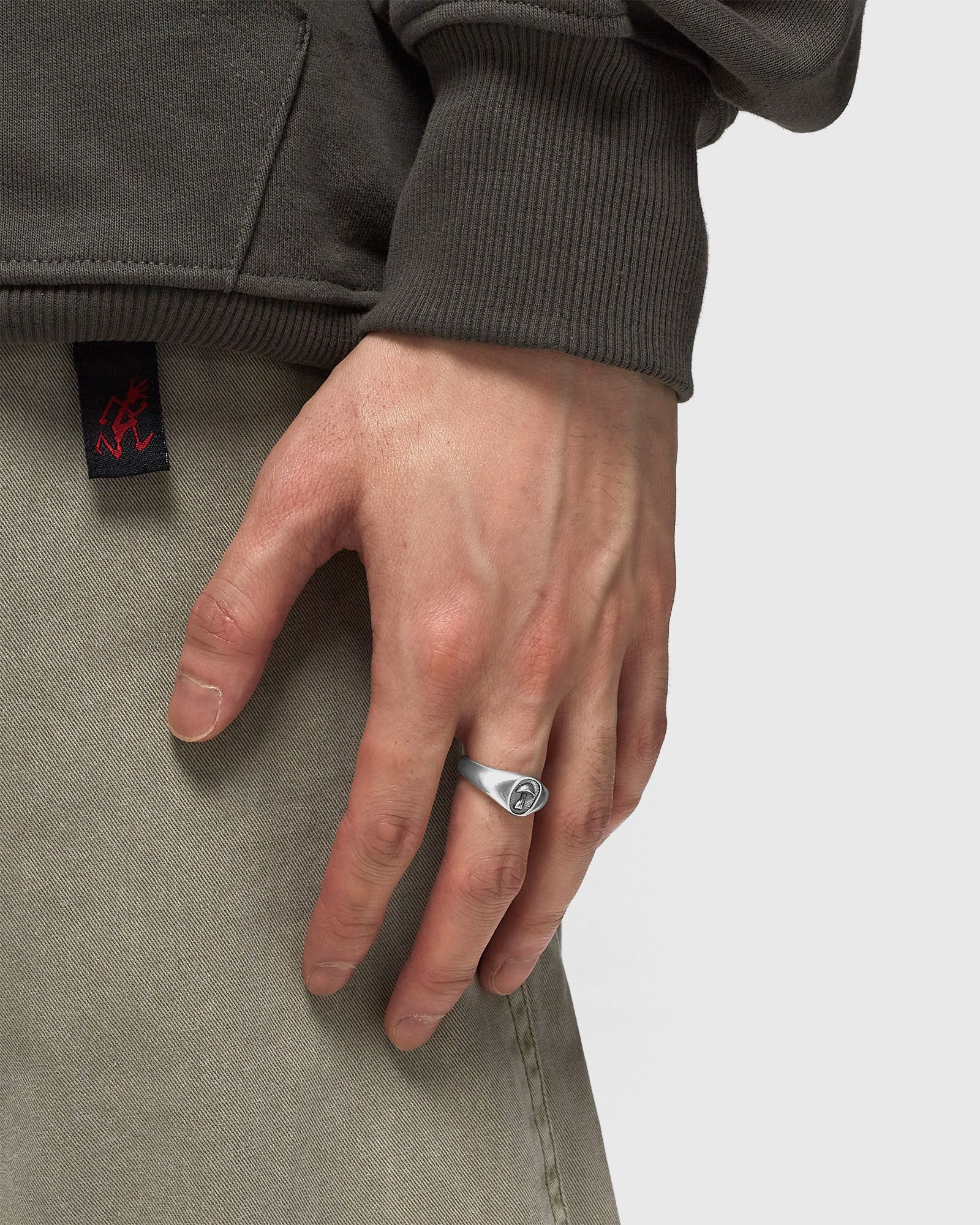 Silver Mushroom Ring