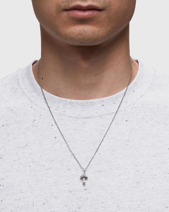 Stussy Jewelry S Pendant Necklace Silver - アクセサリー