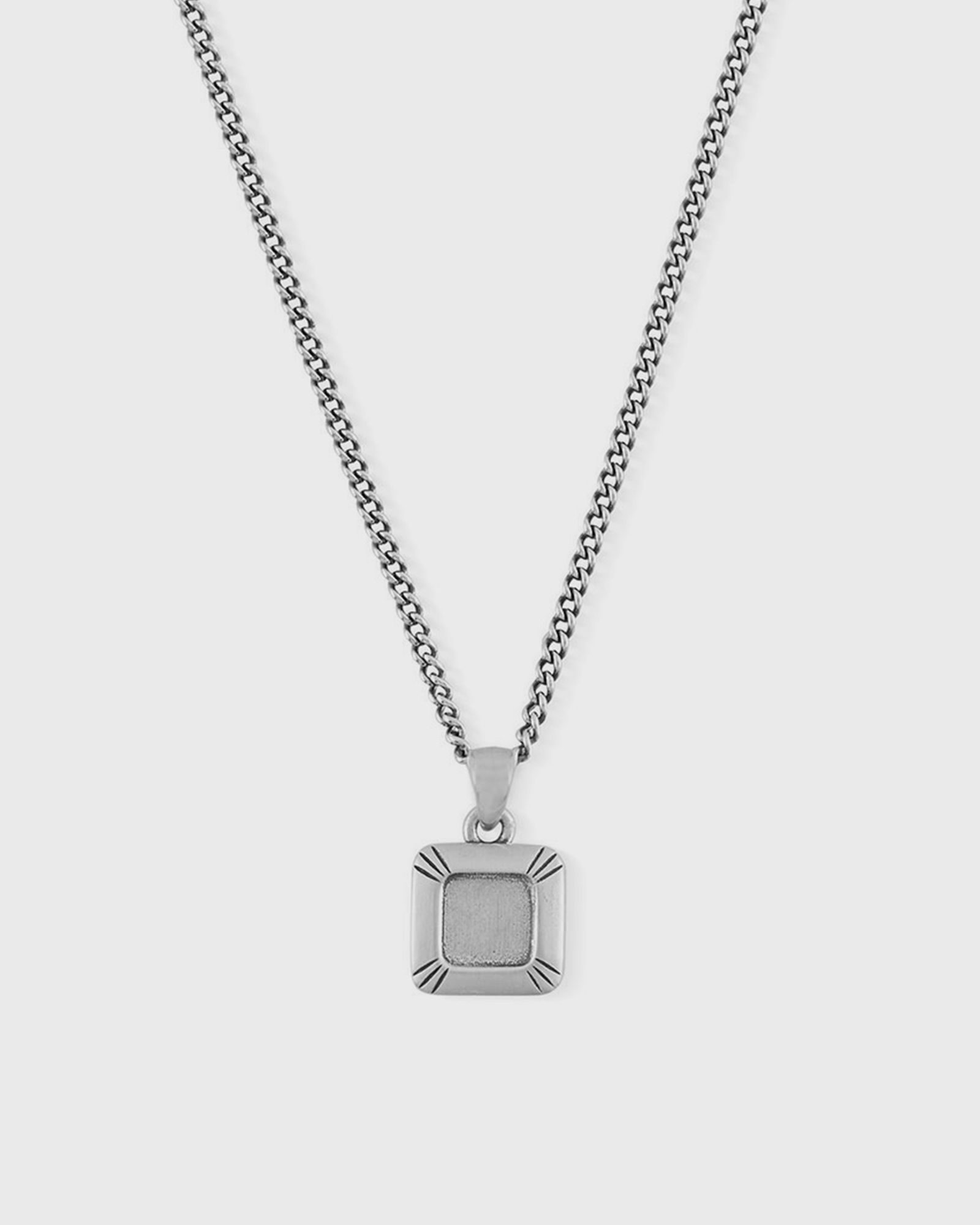 Silver Atrium Necklace