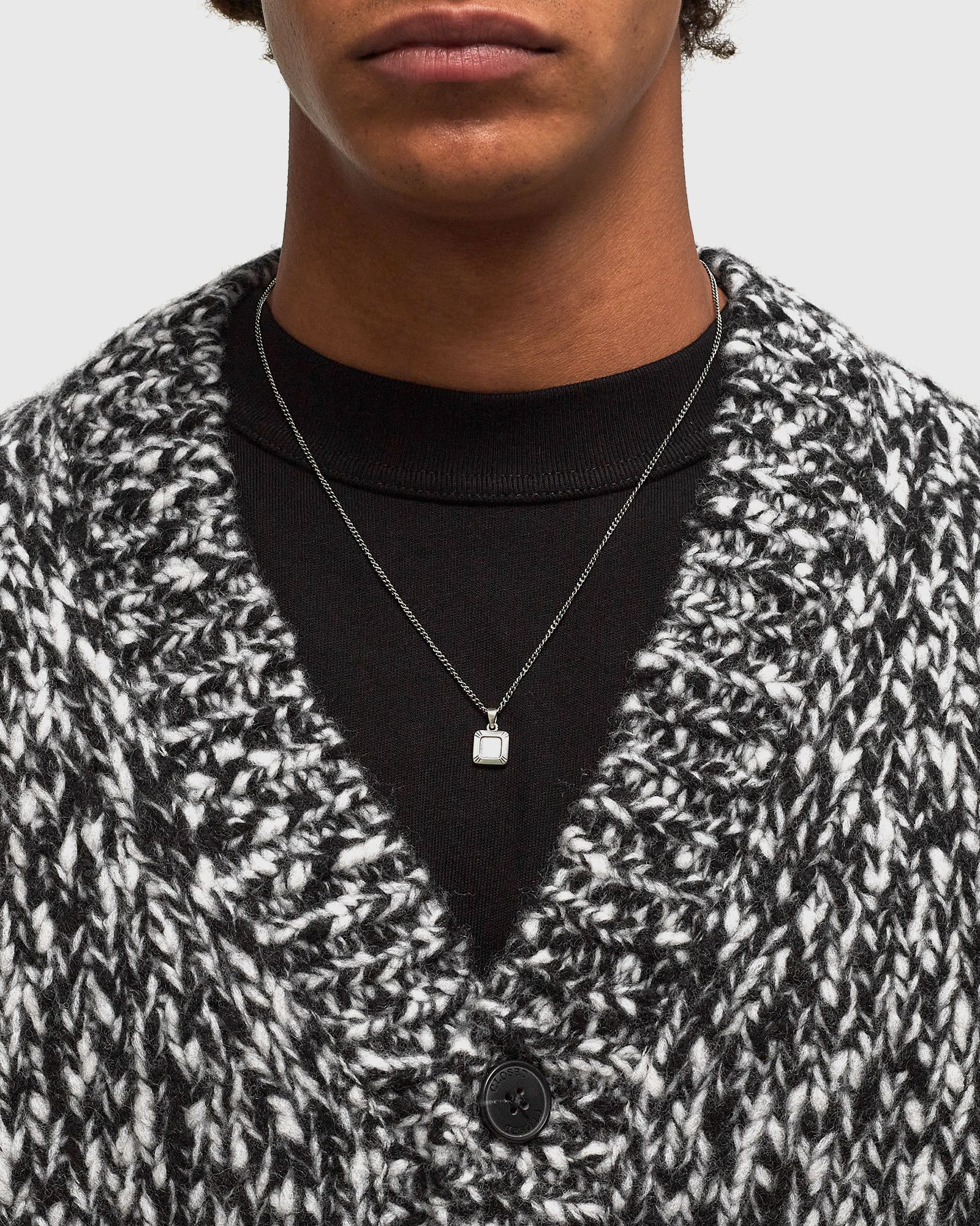 Silver Atrium Necklace