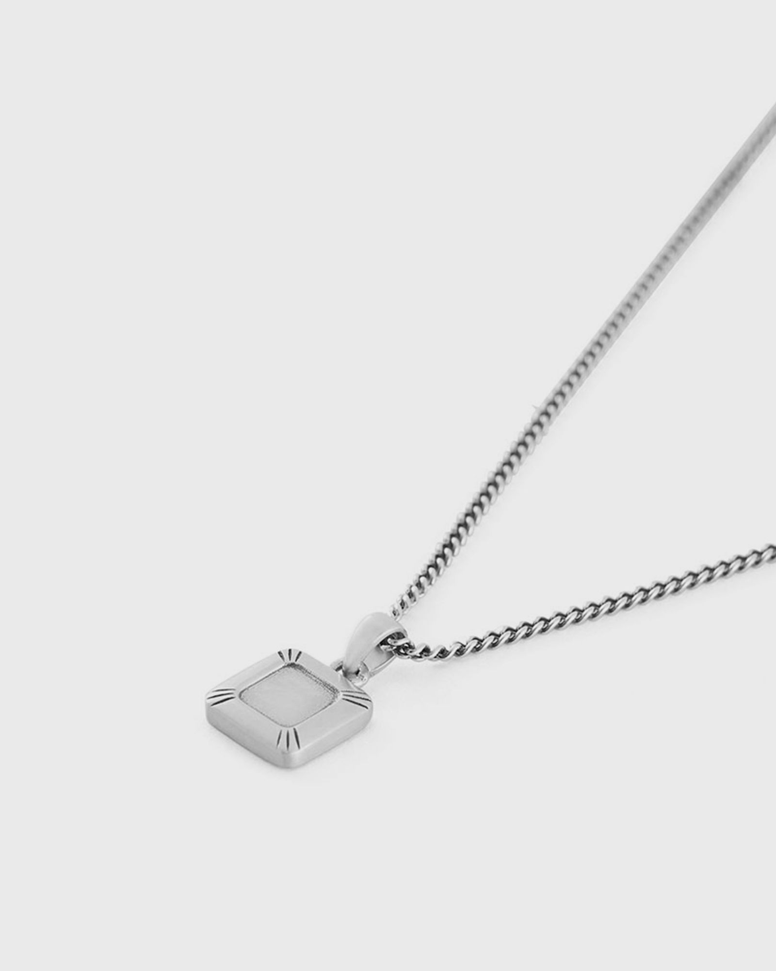 Silver Atrium Necklace