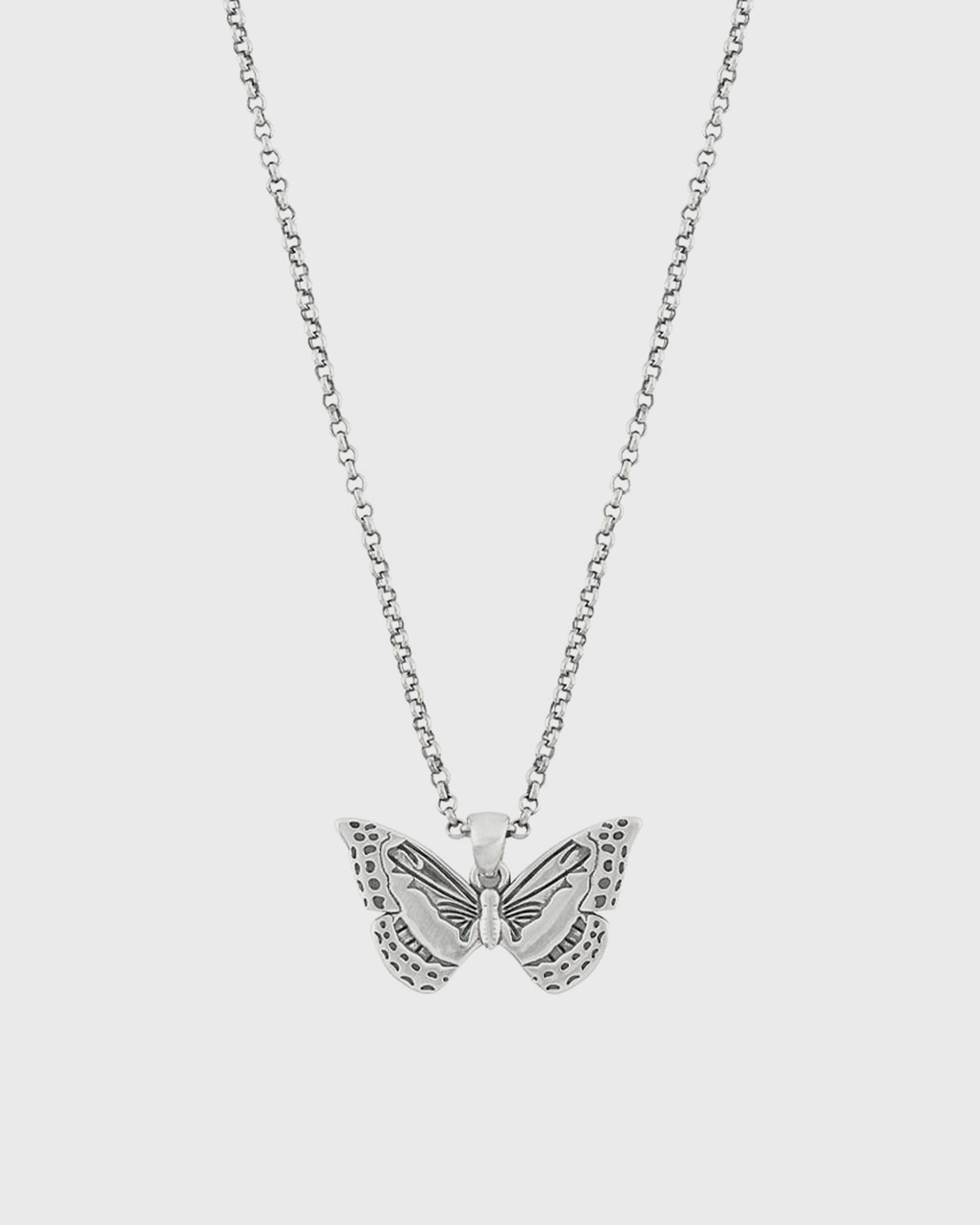 Silver Butterfly Necklace