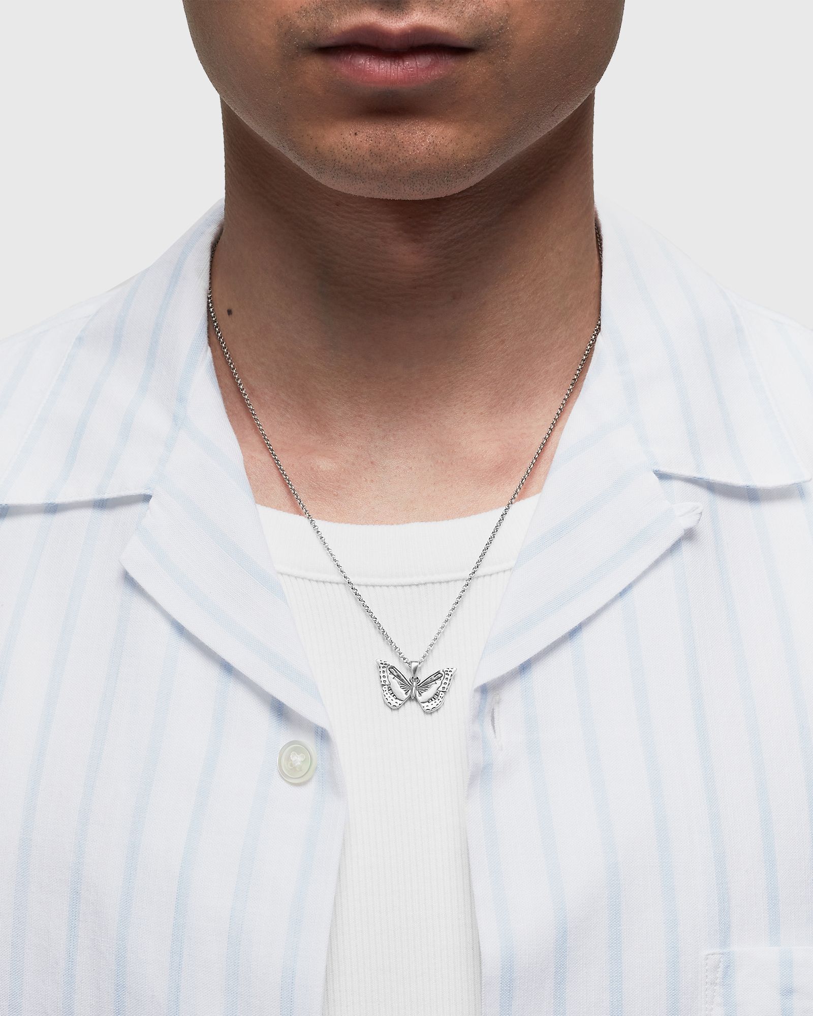 Silver Butterfly Necklace