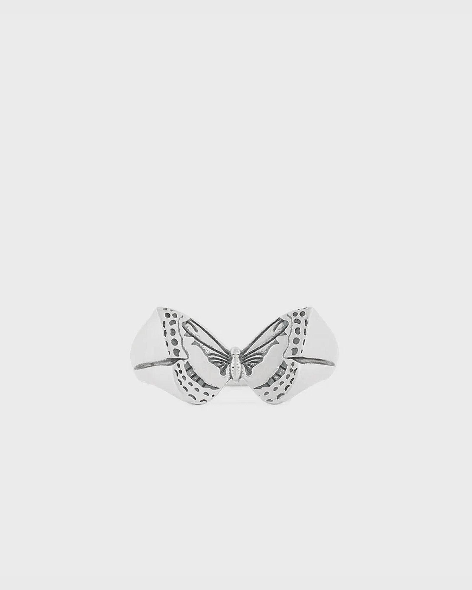 Silver Butterfly Ring