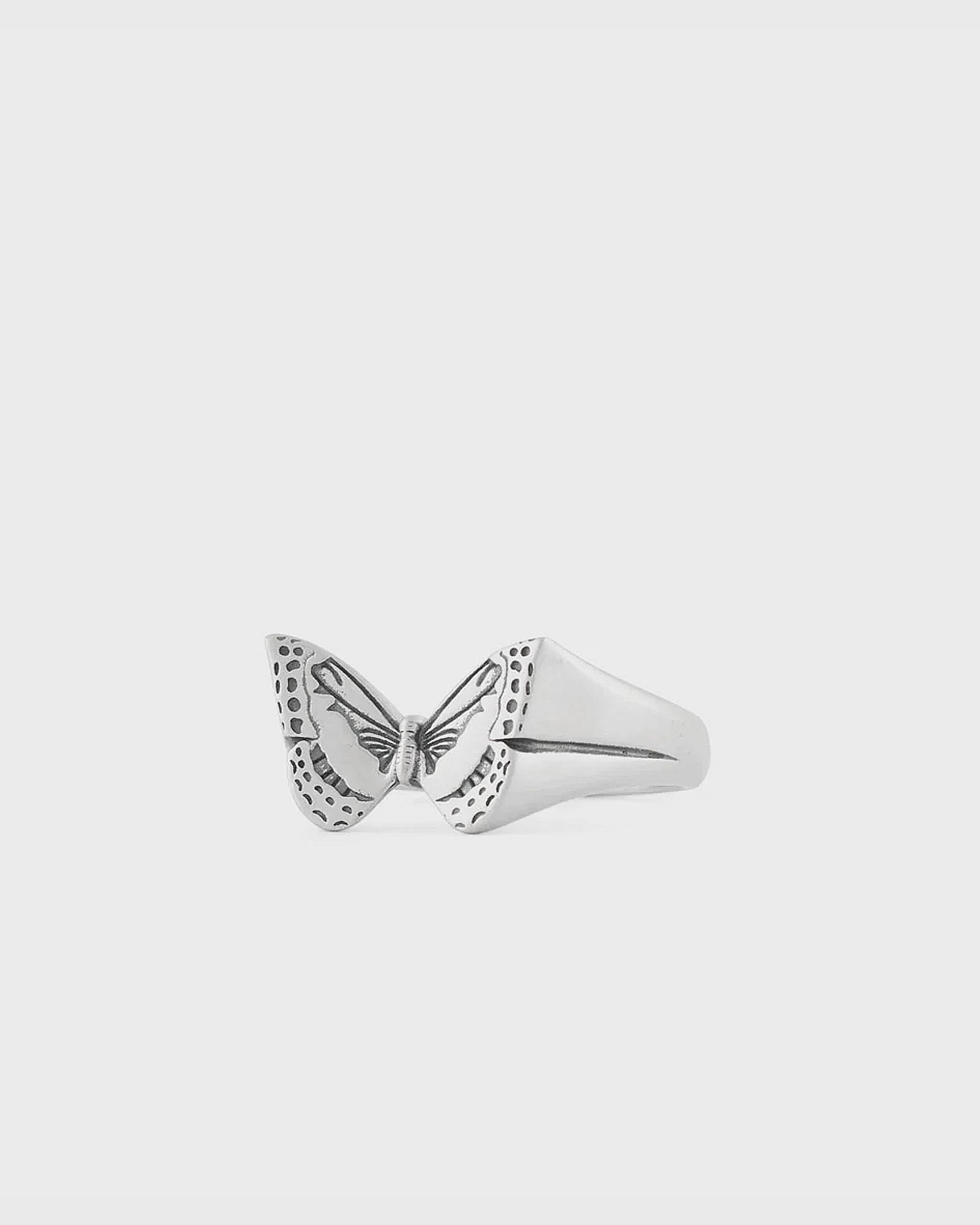 Silver Butterfly Ring
