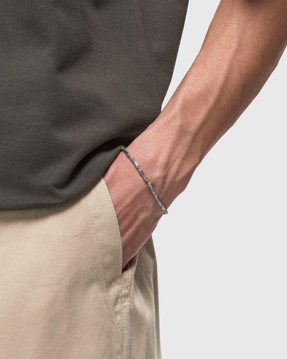 Silver Bamboo Bracelet