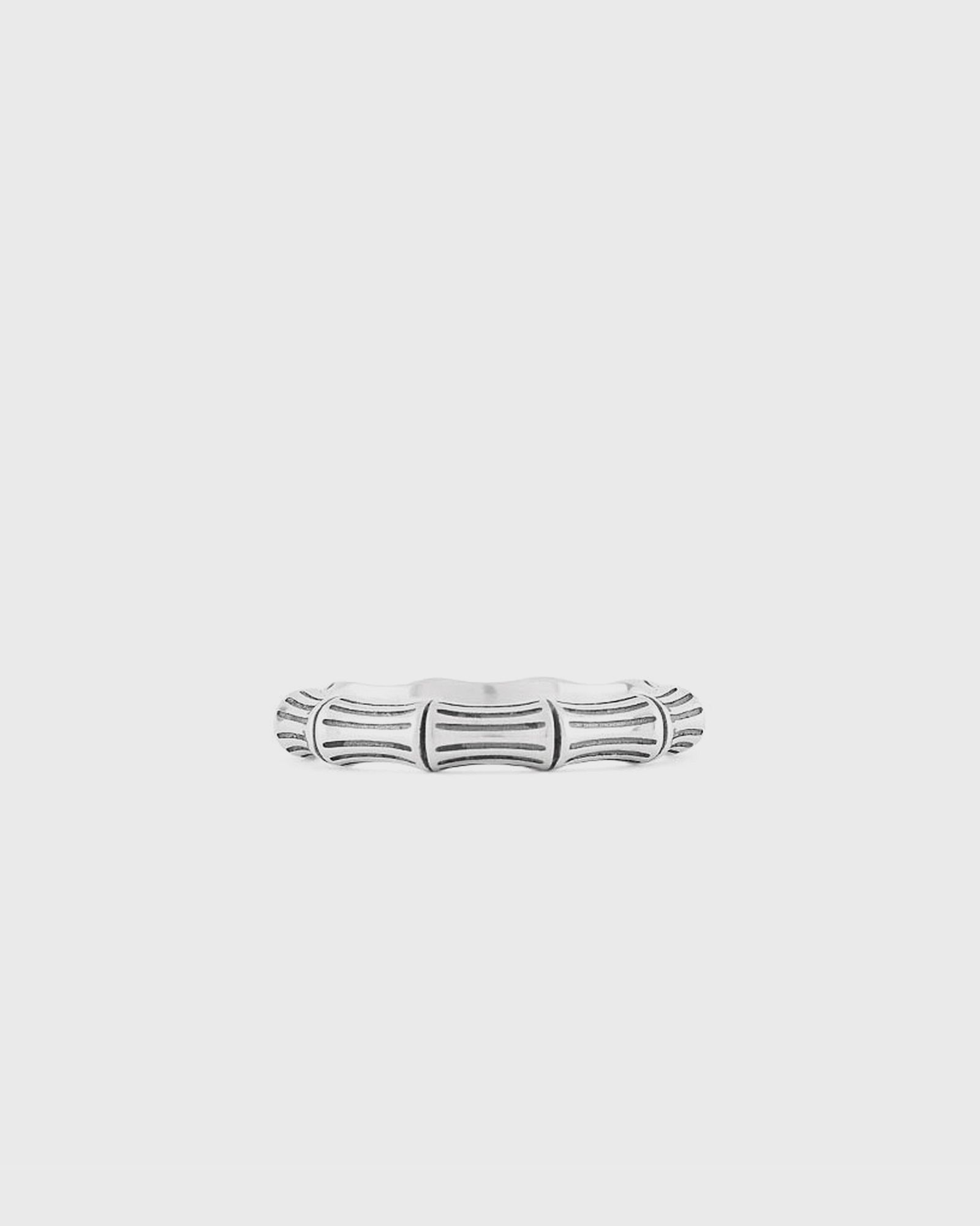 Silver Bamboo Ring