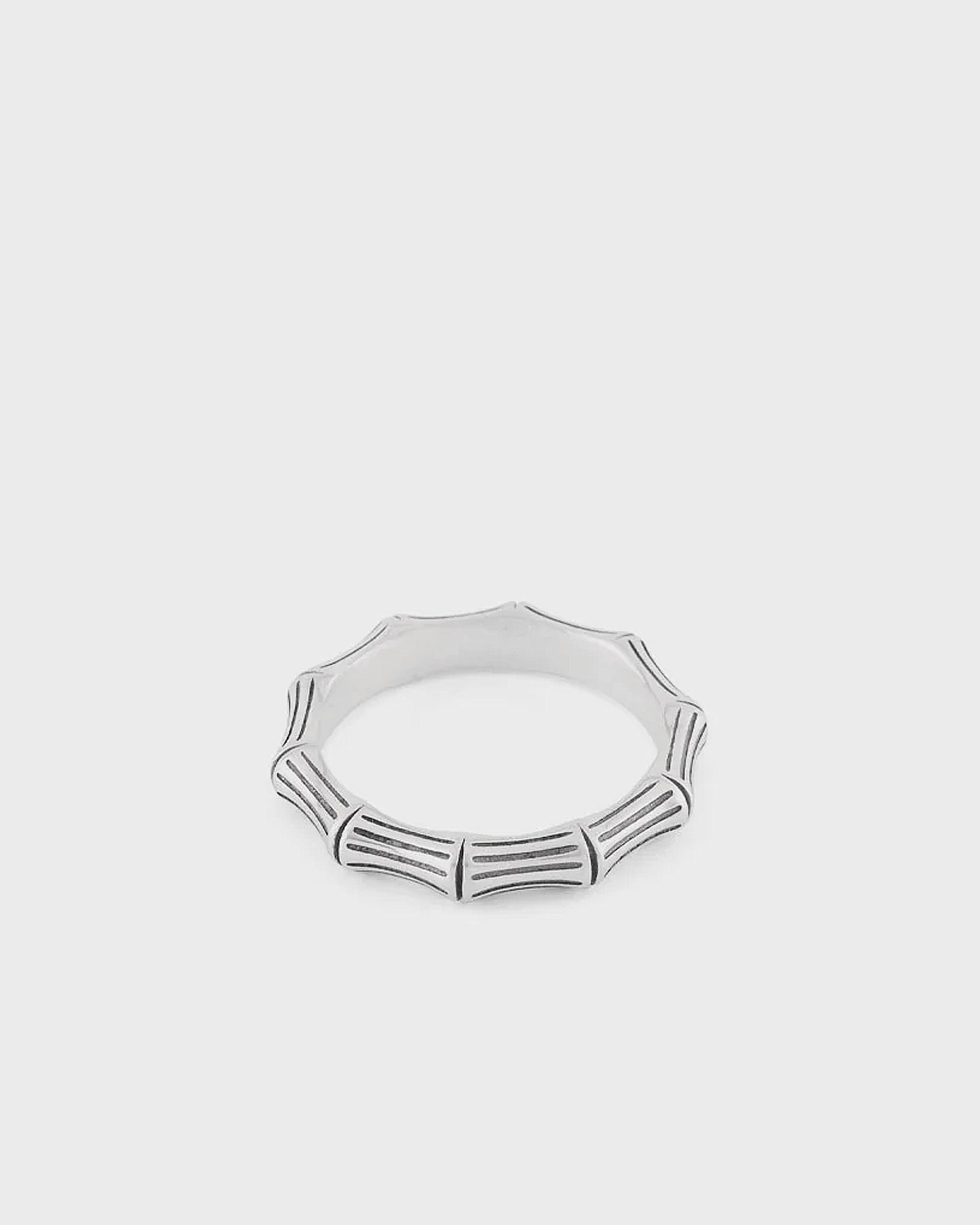 Silver Bamboo Ring